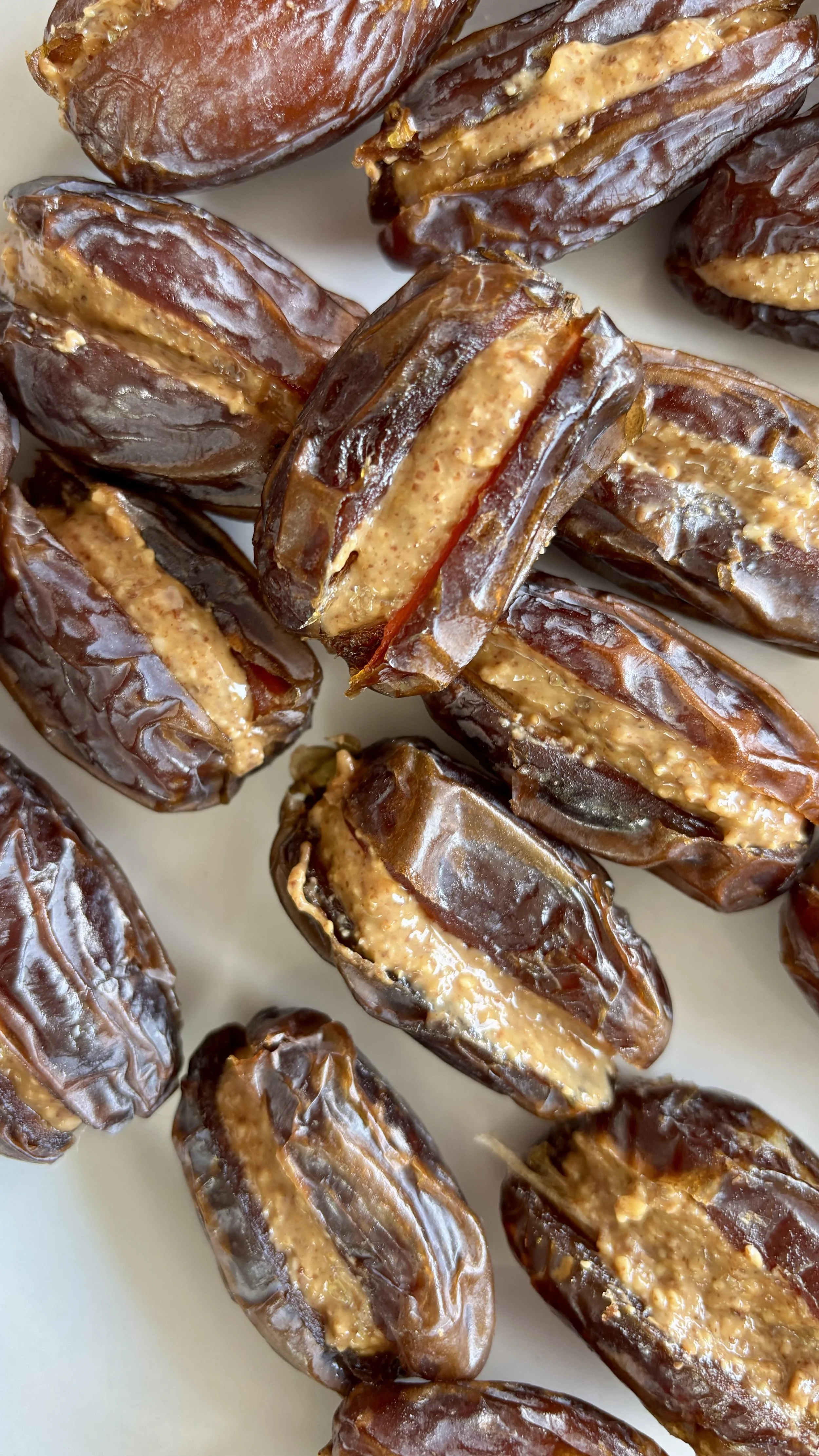 Almond Butter Stuffed Dates