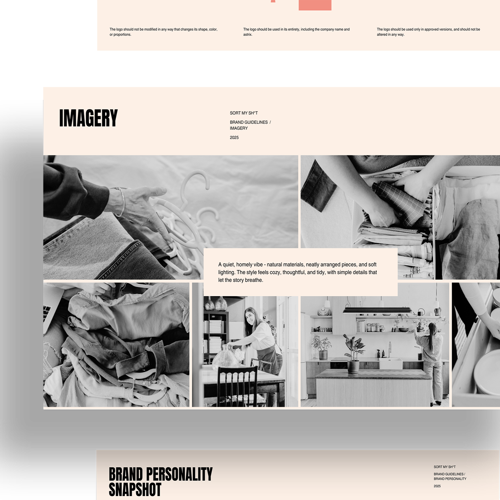 Sort My Sht handover mockup