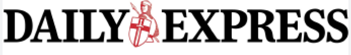 The logo of Daily Express newspaper featuring the name in black font with a red torch symbol.