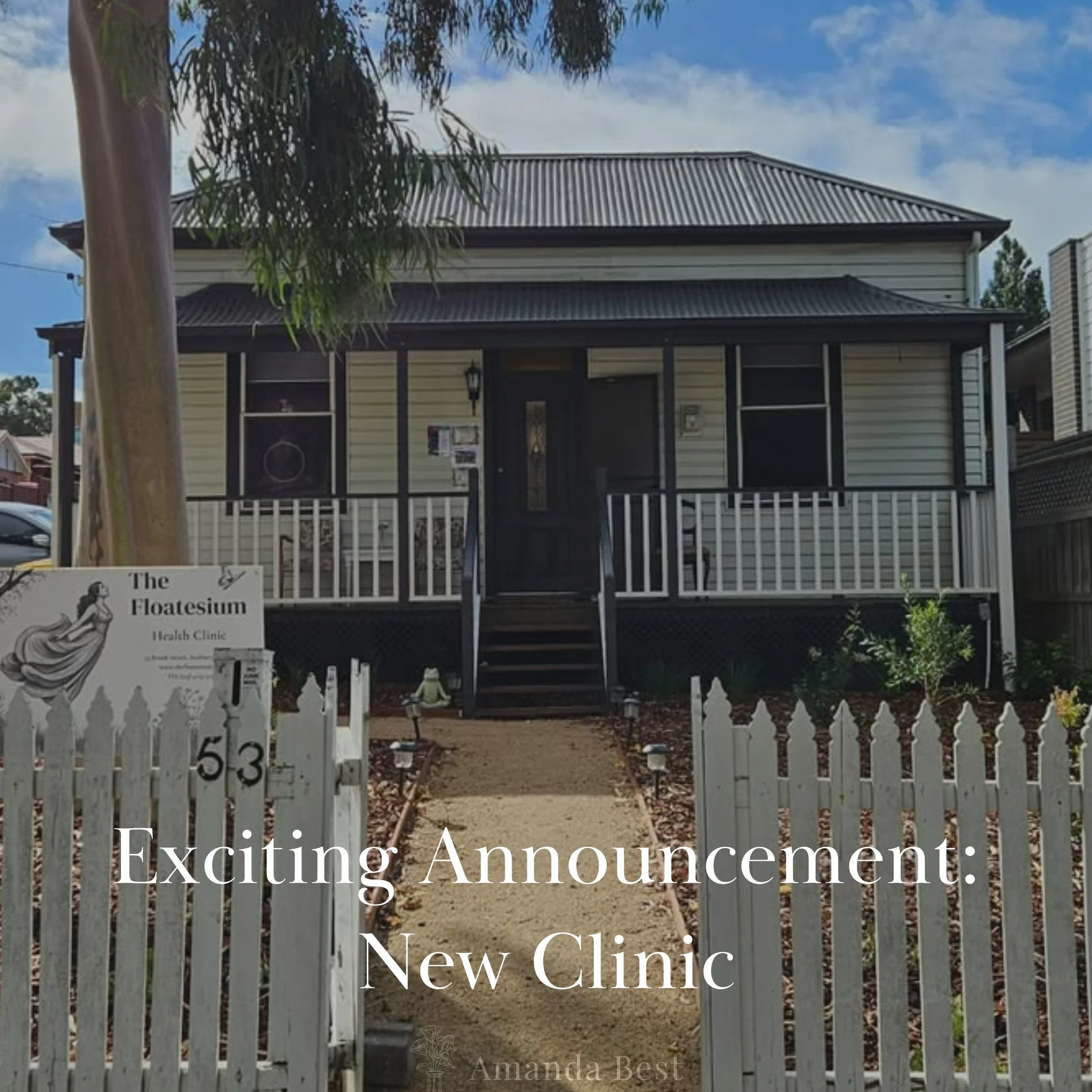 ✨EXCITING ANNOUNCEMENT✨

I'm thrilled to share that I have moved in to my beautiful new clinic space located at 53 Brook Street Sunbury. 

I share the space with the incredible team of @the_floatesium practitioners, and can't wait to welcome you into