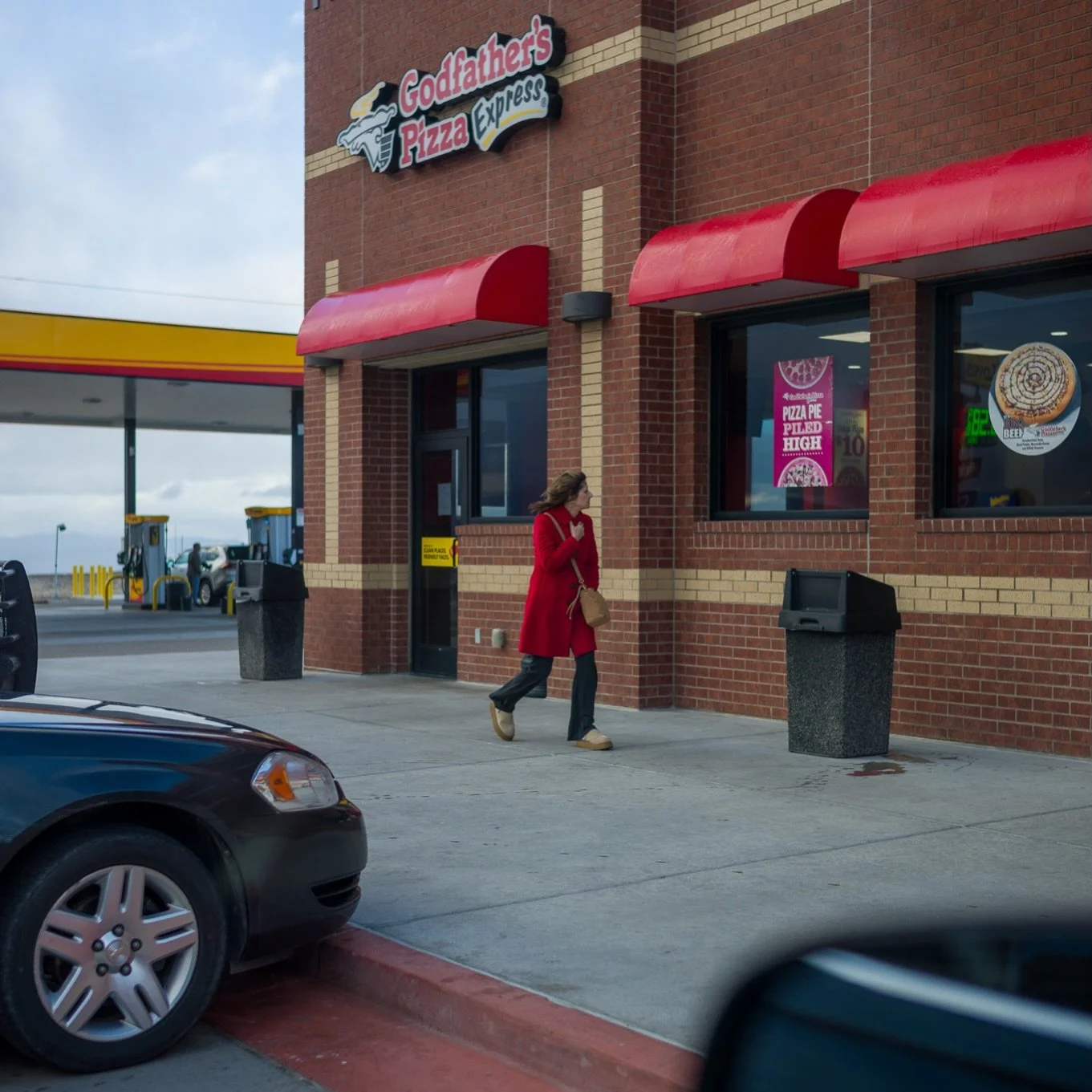 Pit stop on my drive from North Lake Tahoe to Death Valley. I also got pulled over about 15 minutes after making this photo for going over the speed limit in this old mining town. What a Christmas Day. #myleicaphoto #xmasday #bayareareddots #redonred