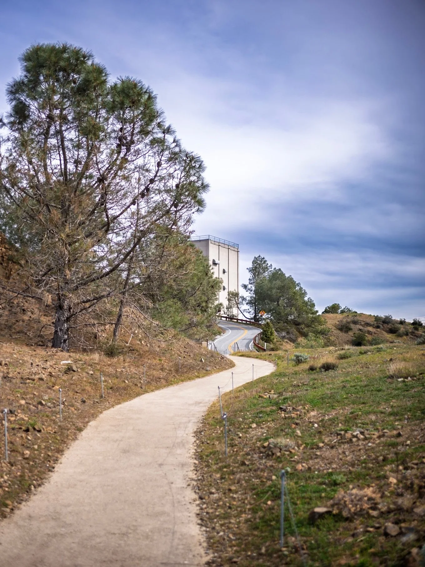Trying to get creative w/ Mount Umunhum. Not successful. Shot on Leica M11 + Summilux 35.