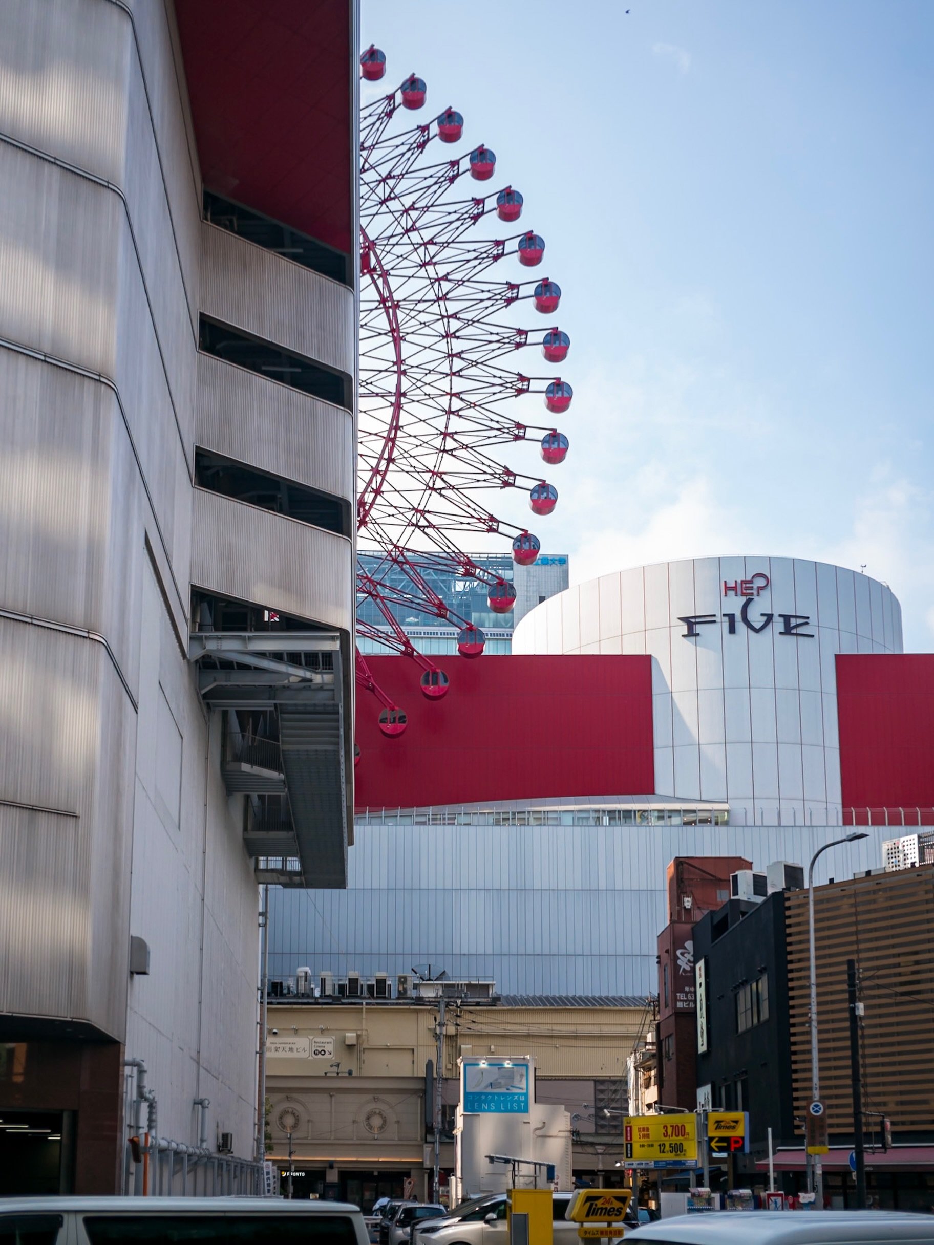 Hi Five 👋🏼 ok not really. Memories of Japan 2025. #osaka #japan #leica #m240 #ferriswheel