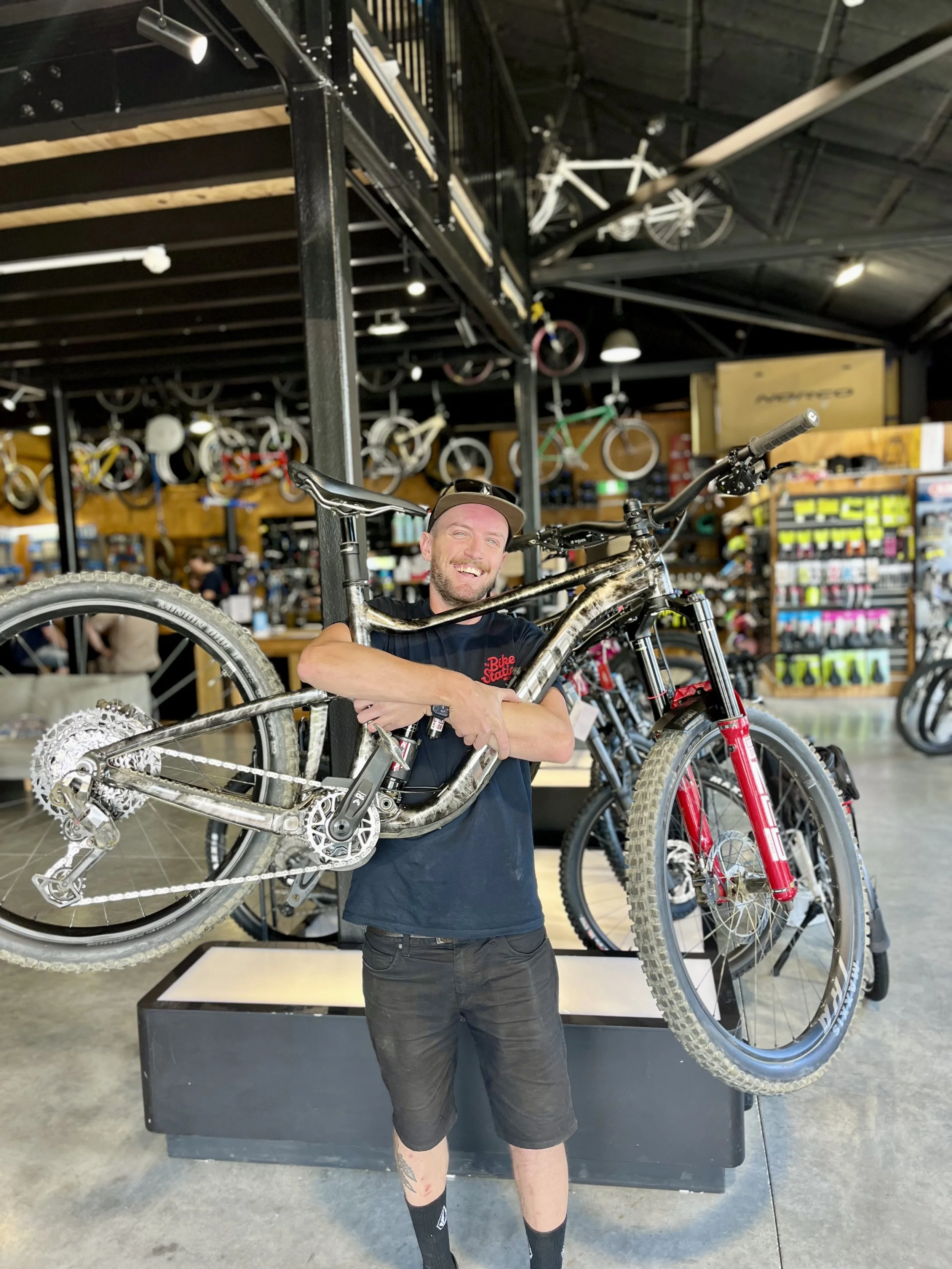 Giant Bikes at the Bike Station