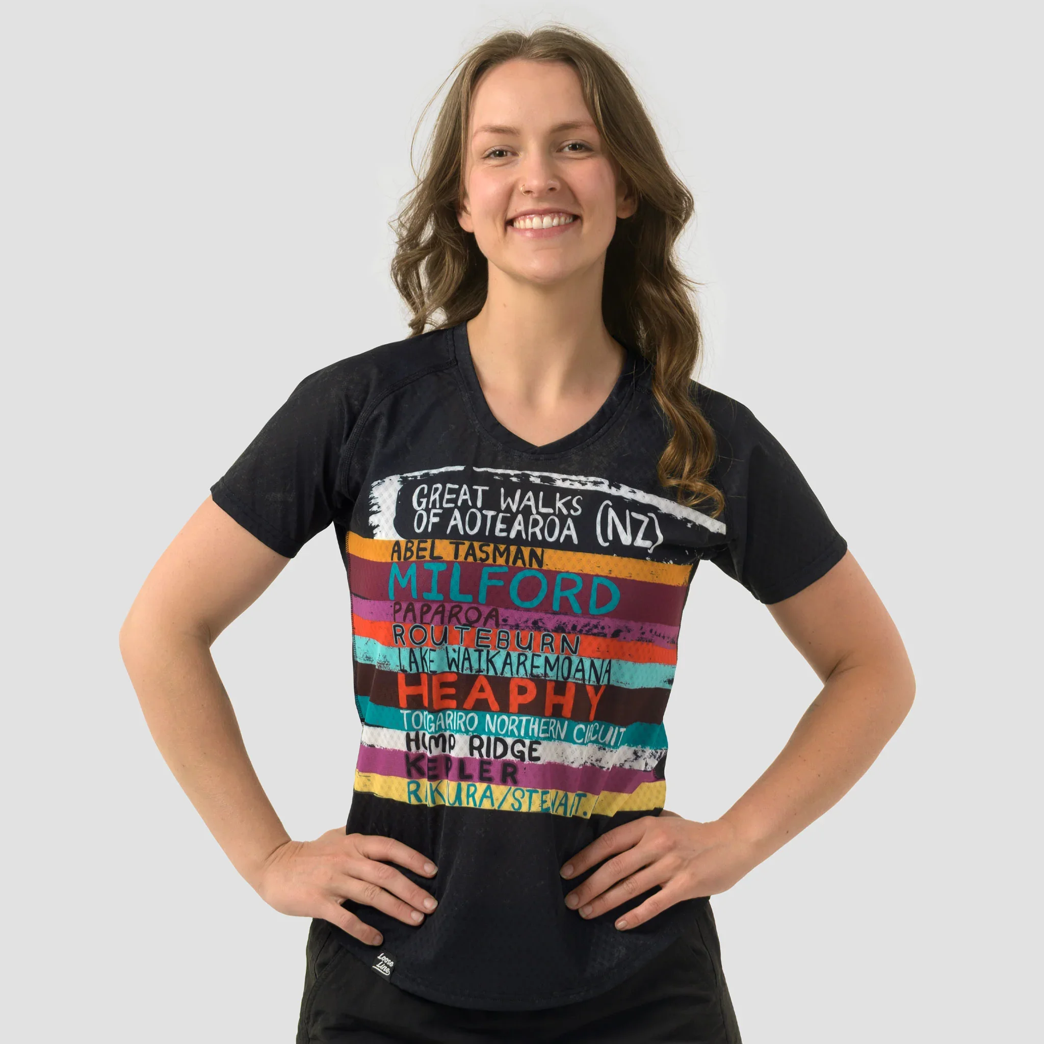 Loose Lines Great Walks Tee