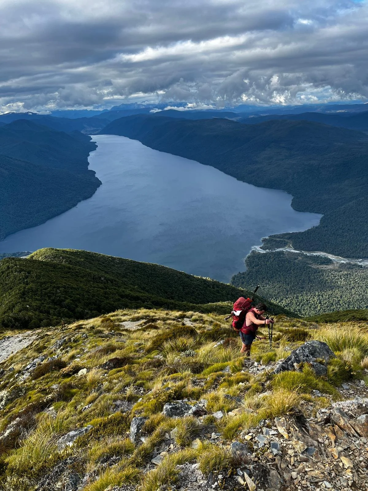 Hiking Mt Misery, Nelson Lakes National Park