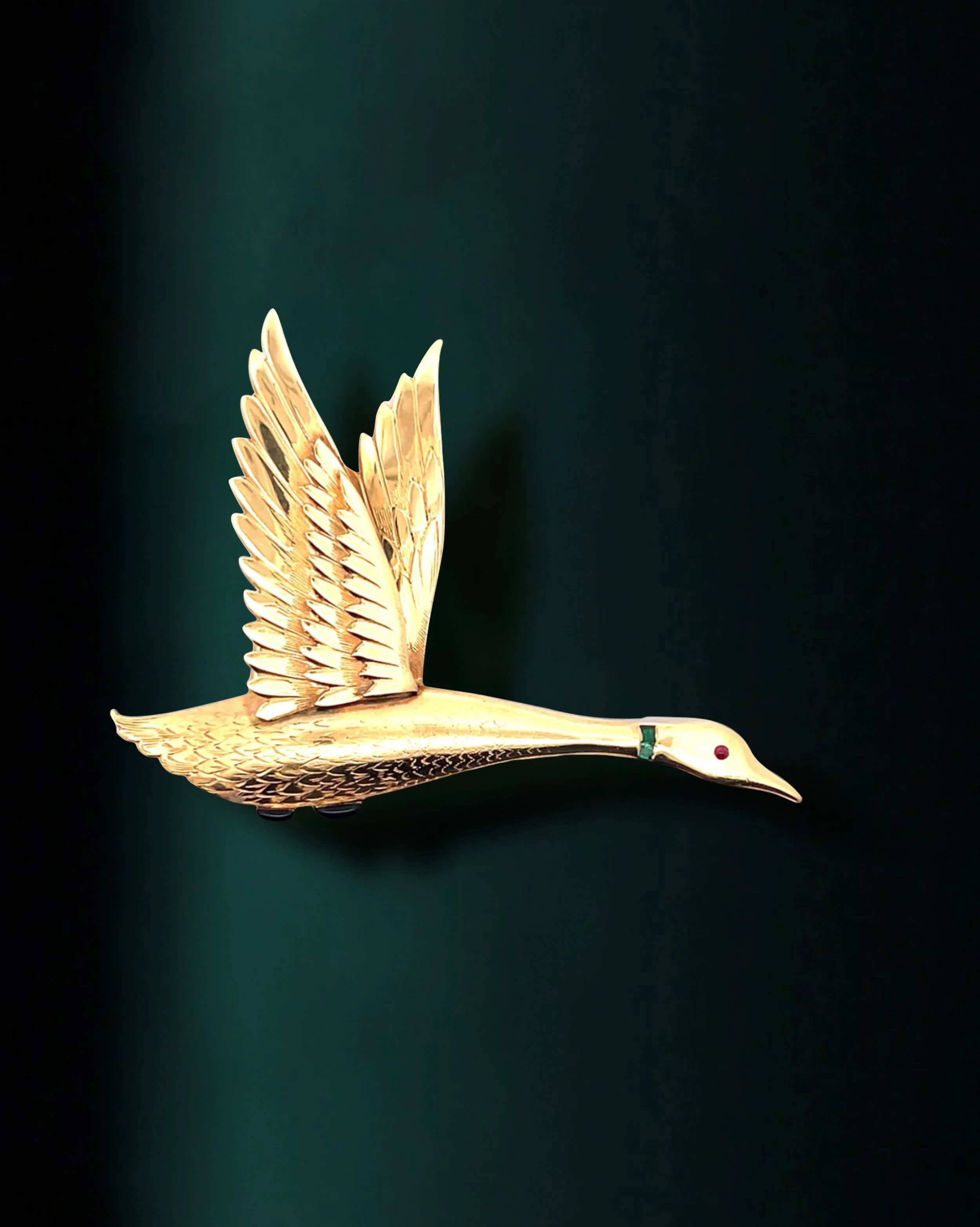 Cartier Gold Bird Brooch, Cartier New York, Circa 1935