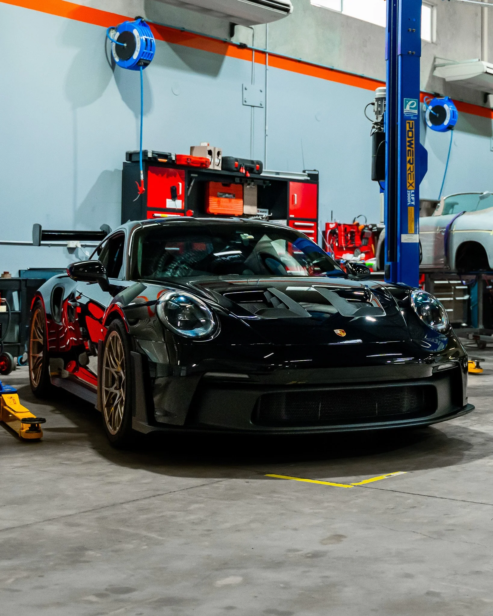 Porsche 911 at Jones Motor Culture Sunshine Coast specialist service workshop