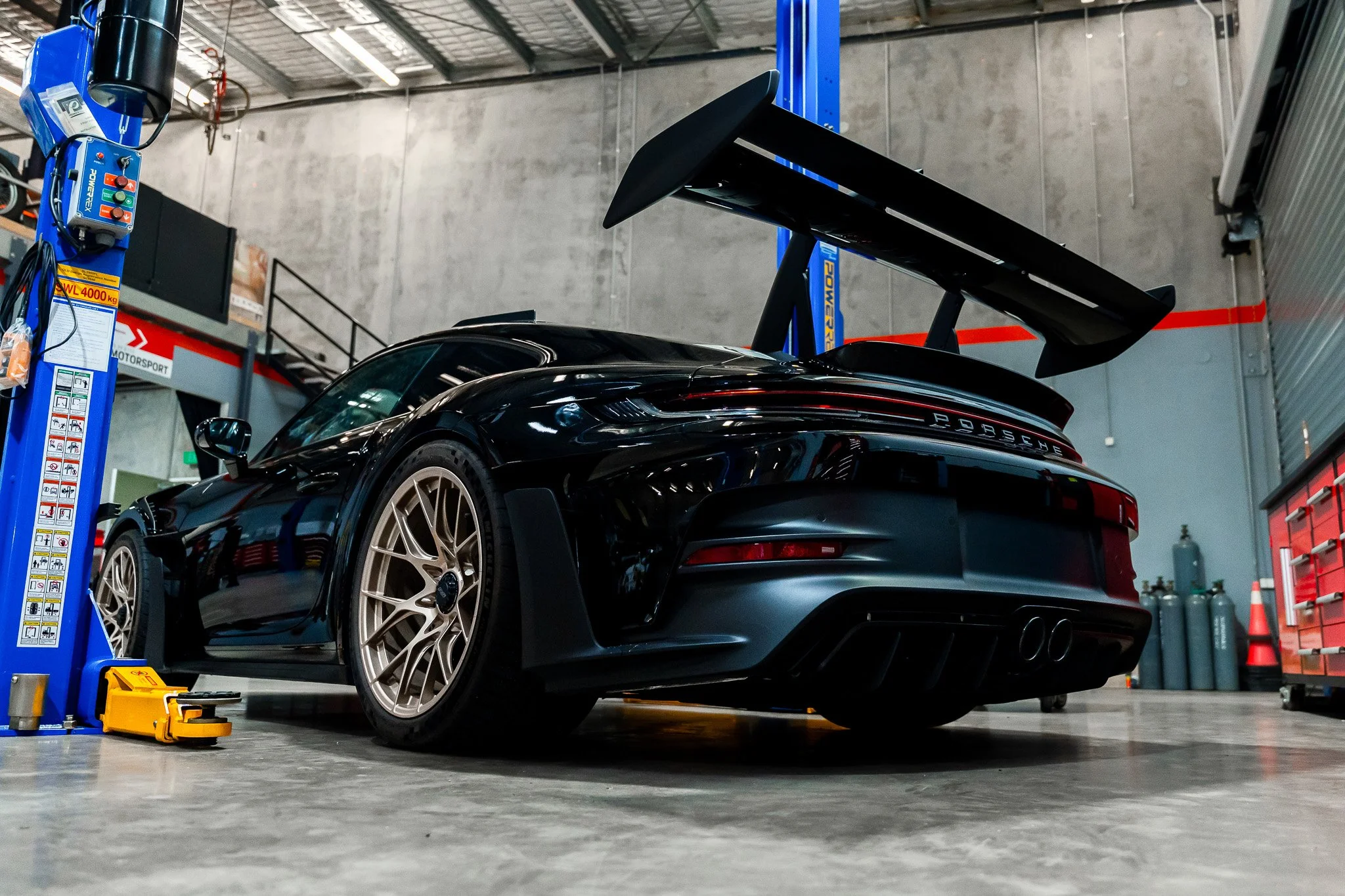 Porsche 911 performance servicing at Jones Motor Culture Sunshine Coast specialist workshop