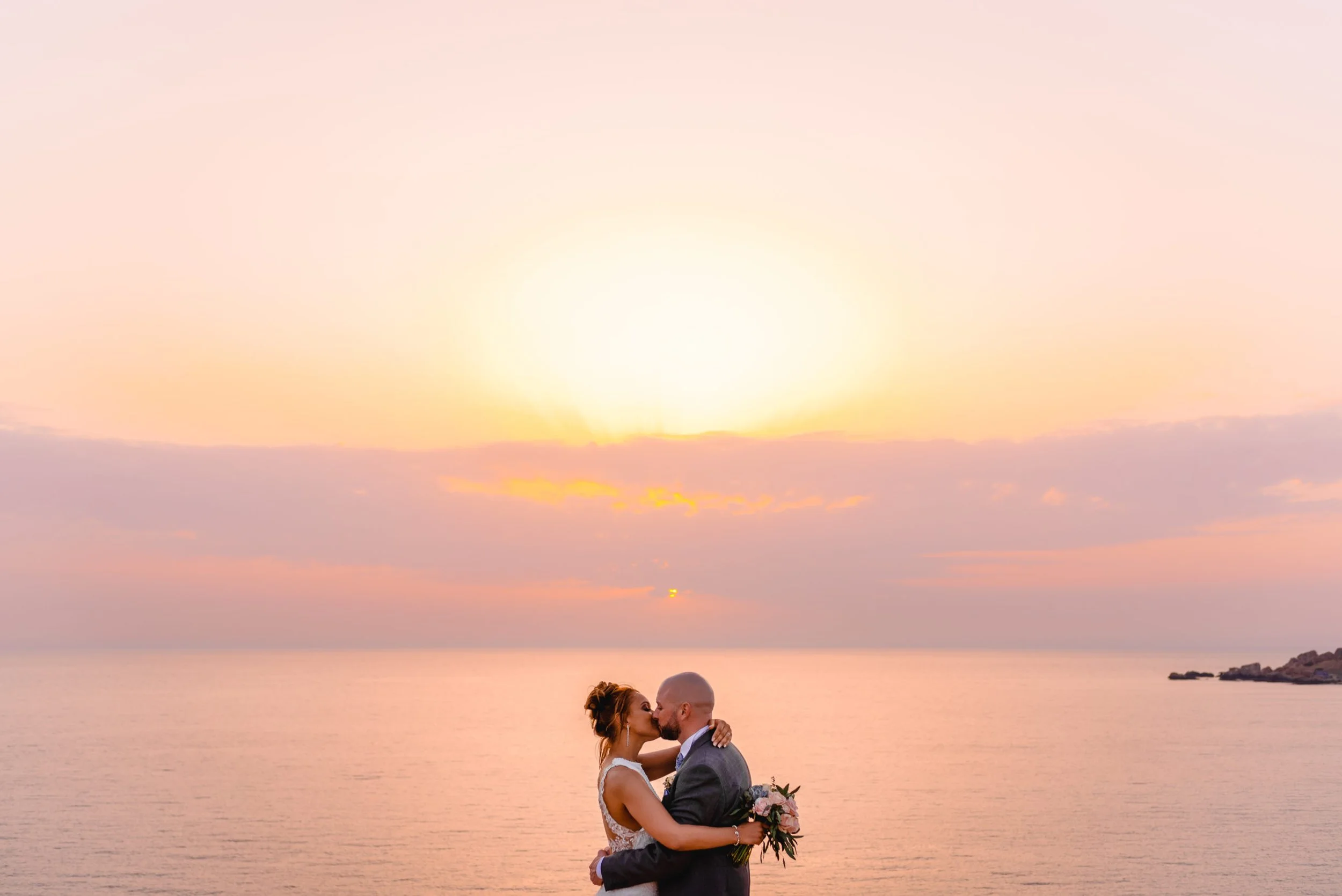 Couple by sea