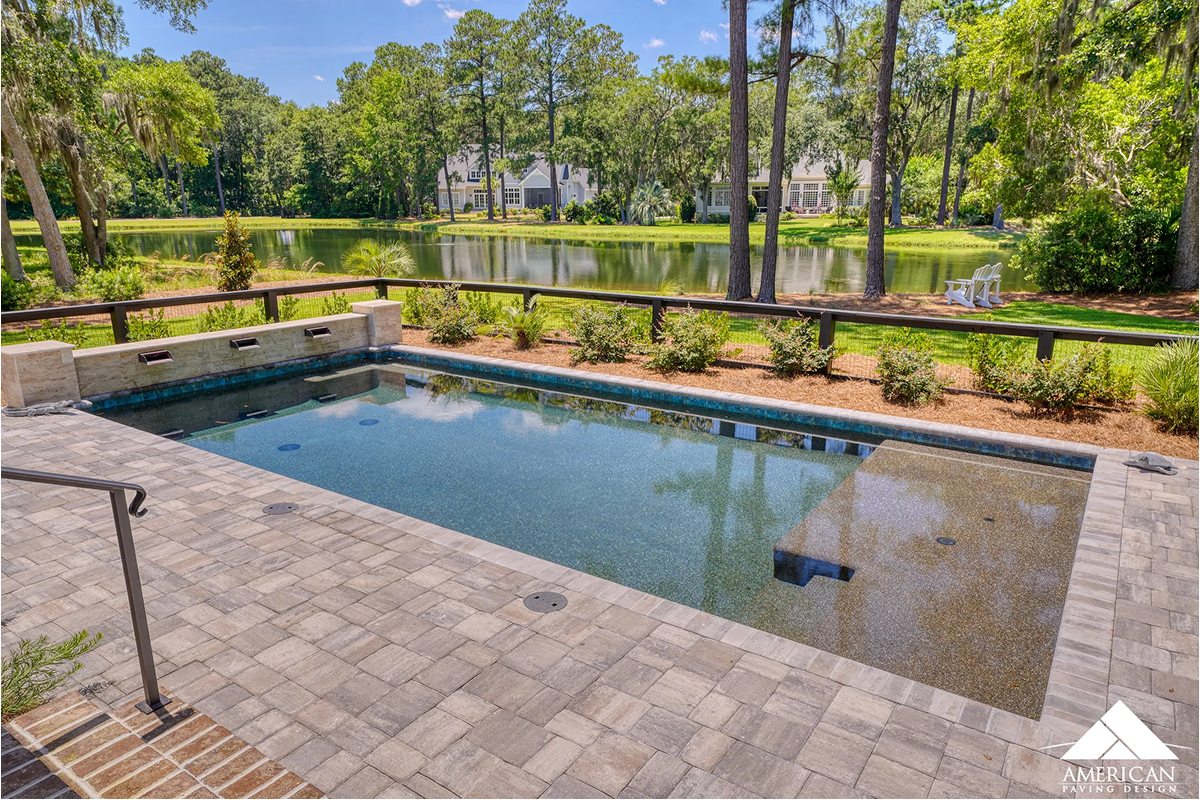 Why Proper Water Runoff Matters for Poolside Brick Pavers