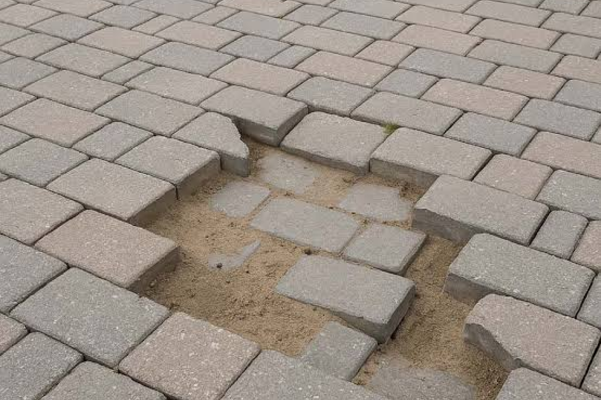 The Difference Between Cosmetic and Structural Brick Paver Damage