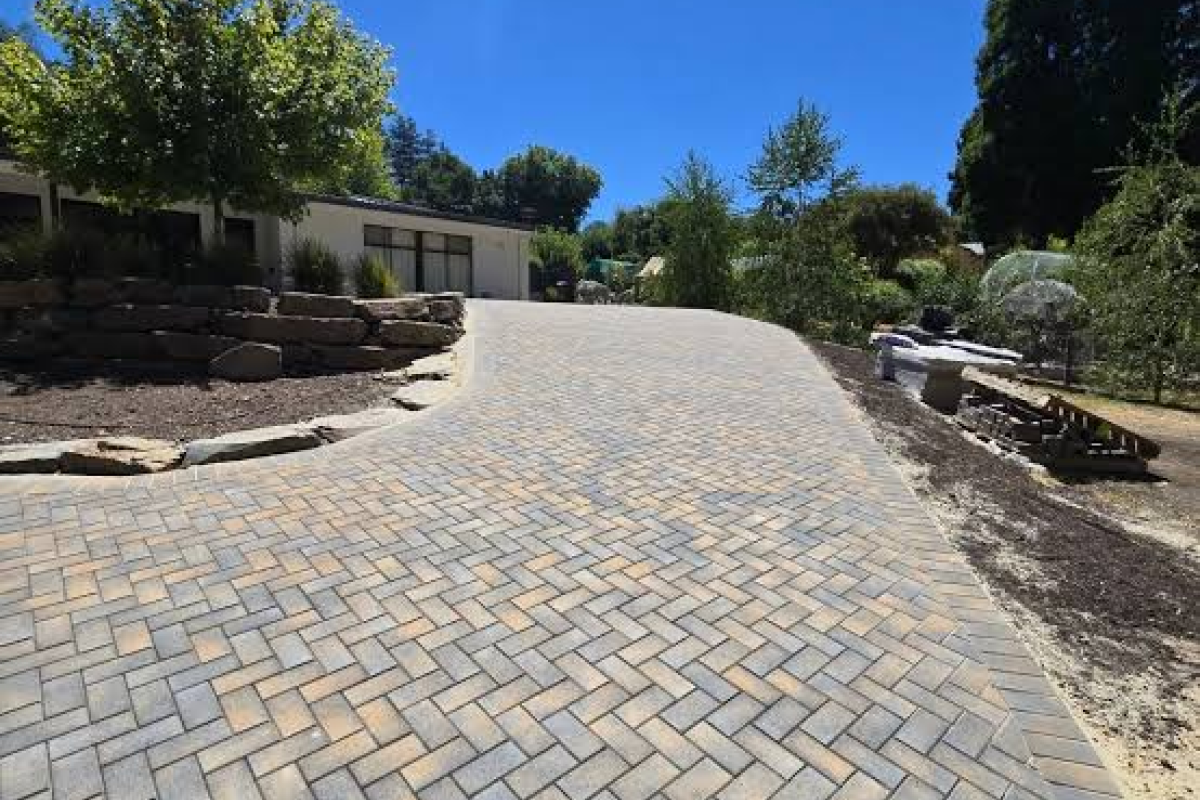 Why Brick Paver Color Changes After Rain