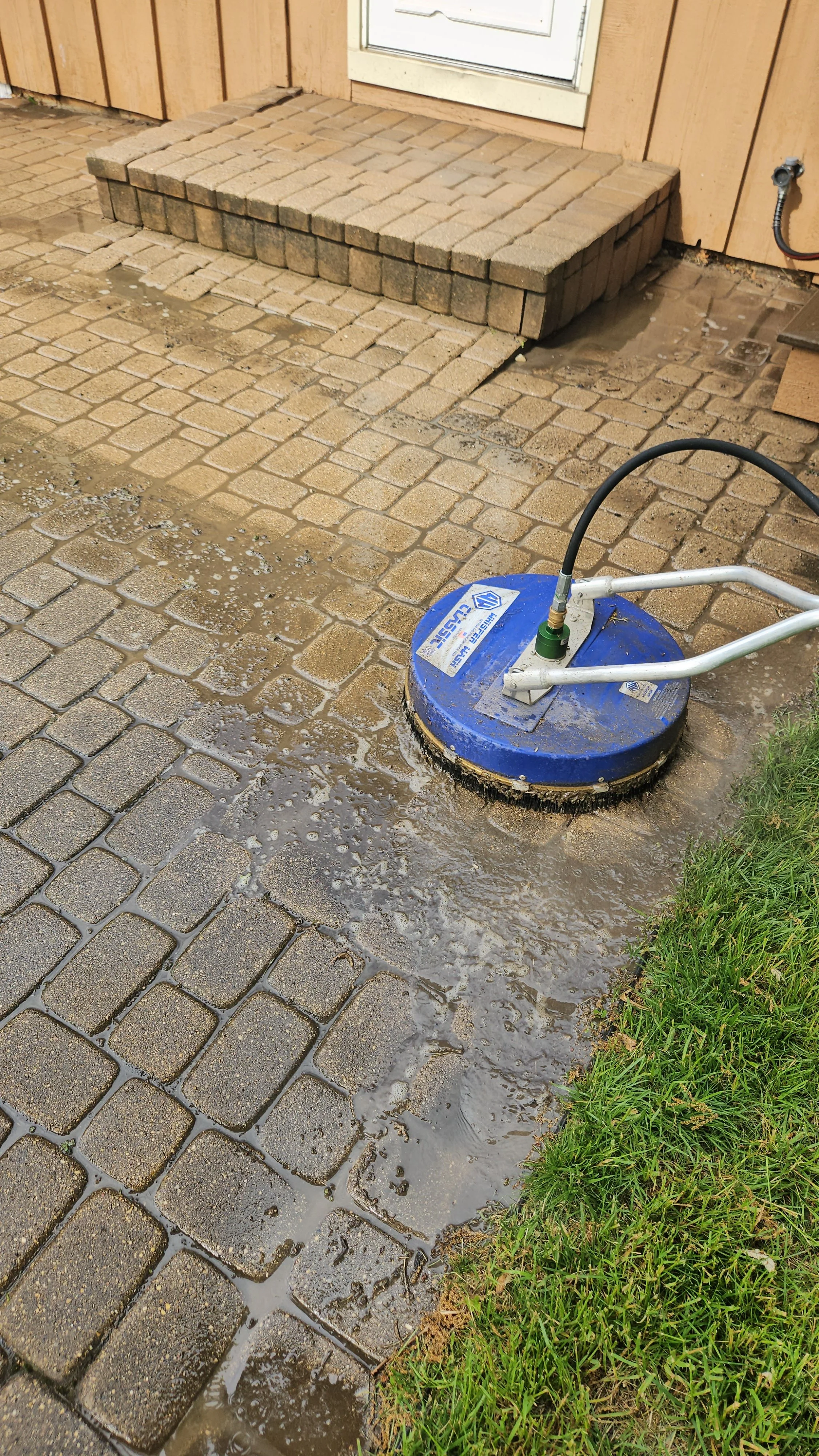 Brick Paver Cleaning in Oak Brook, Illinois