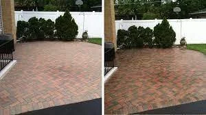 Brick paver before and after in Lockport Il