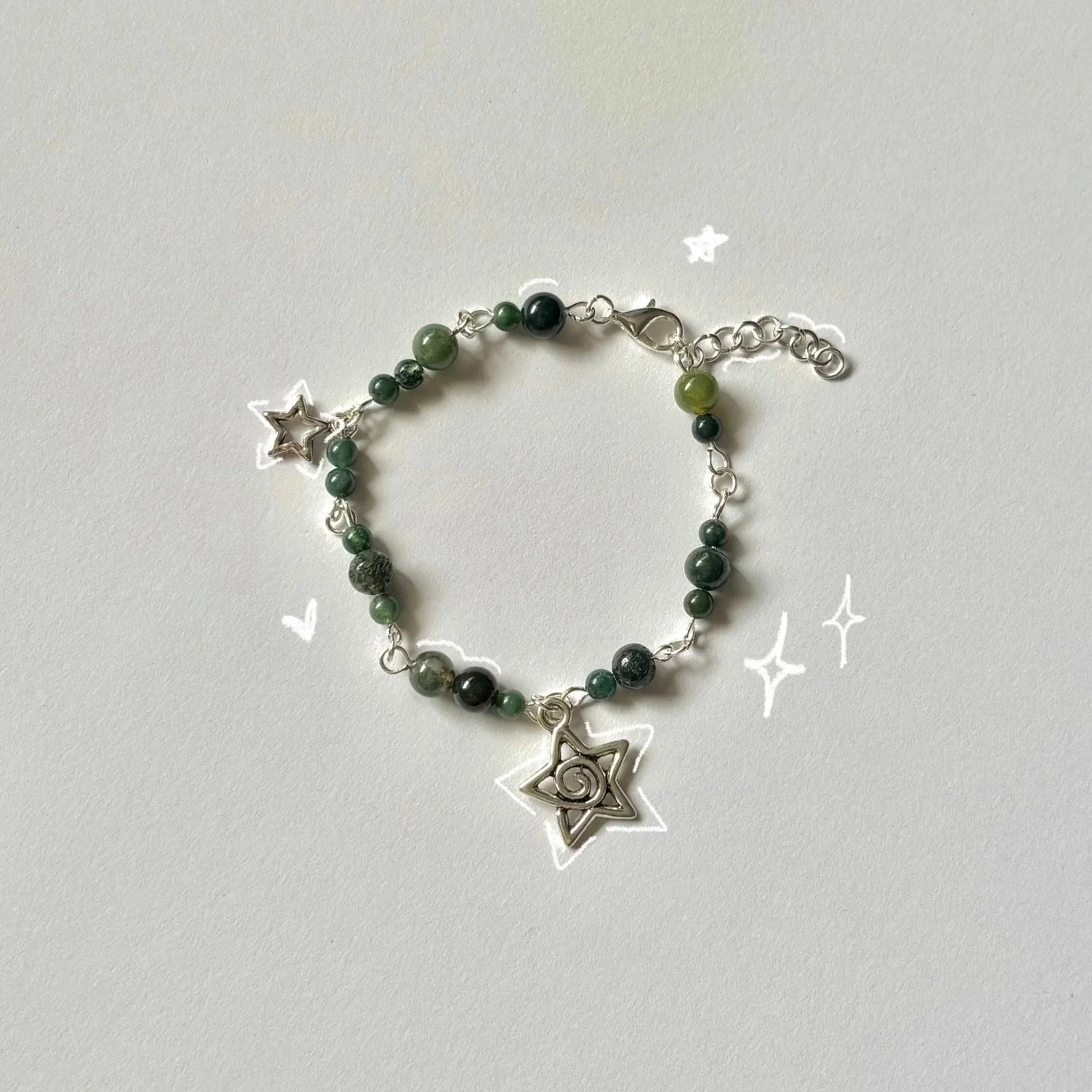 mossy bracelet