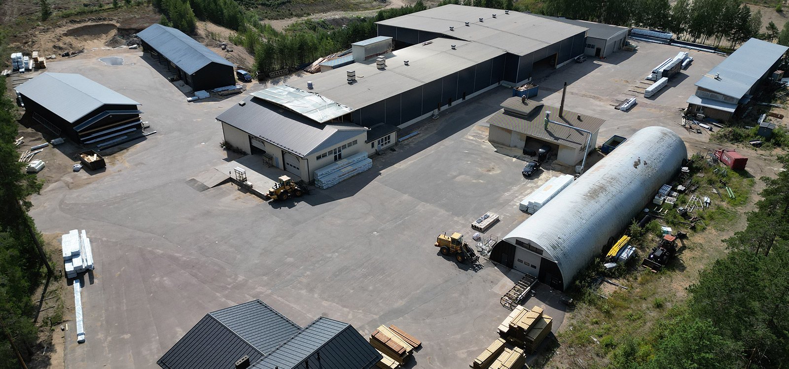 Hallilaajennus tehtaalla – Investoinnilla vankka pohja tulevaisuudelle