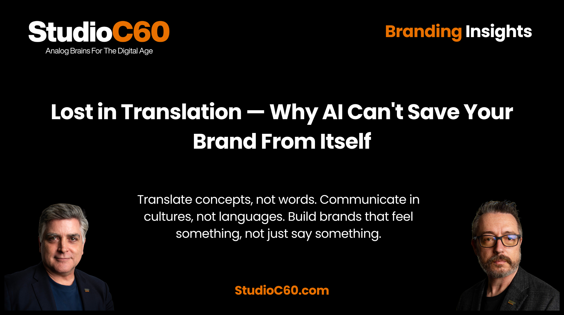 Lost in Translation — Why AI Can't Save Your Brand From Itself