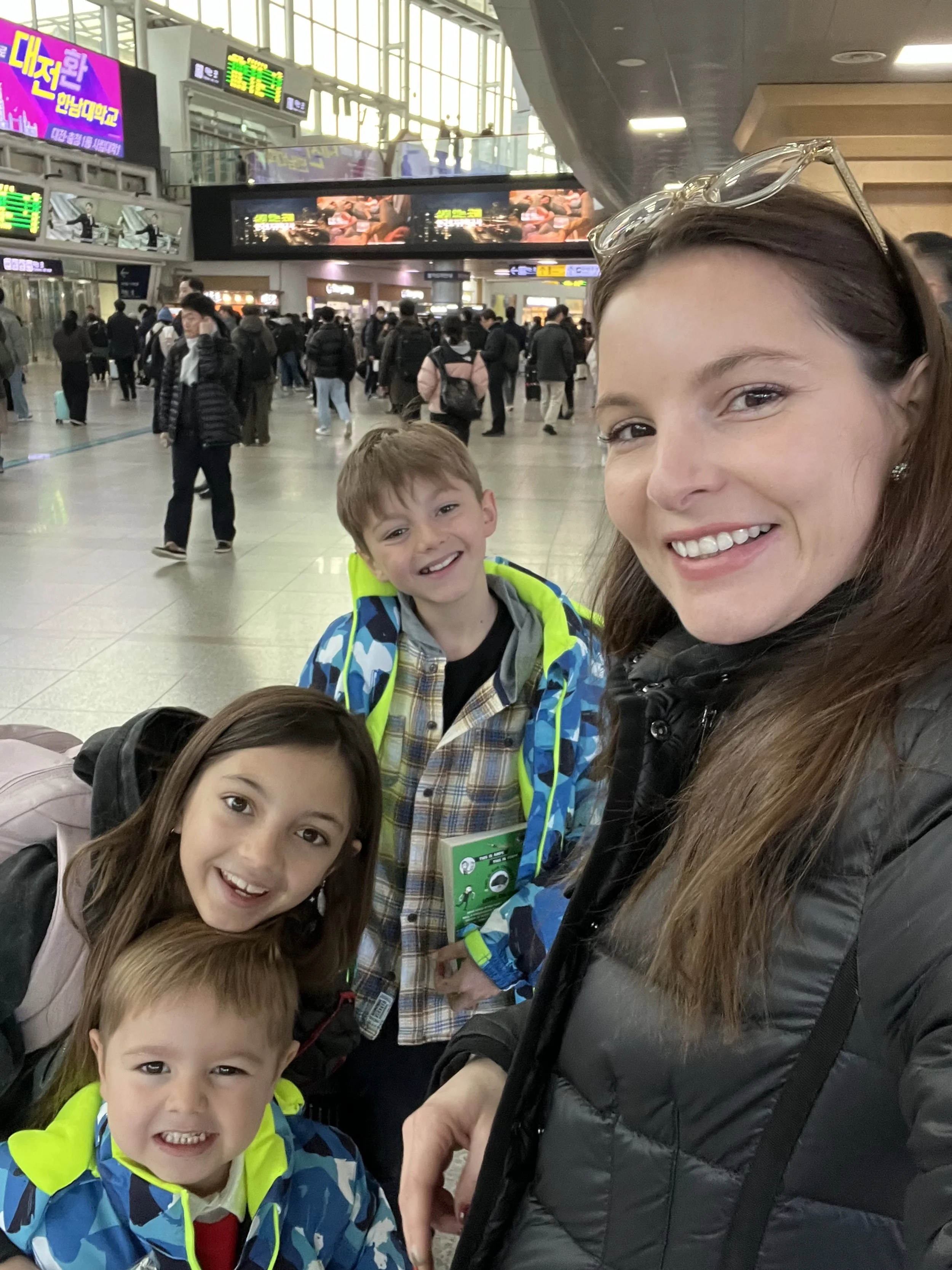 Prendre le TRX en famille Séoul-Busan