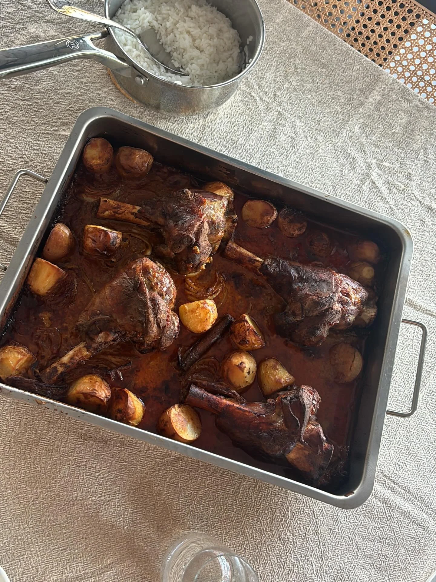 Deserved a spot on the grid 💫 @recipe_tin Lamb Shanks Massaman Curry. Minimal effort, high ROI. Nagi can do no wrong 🥹🫶