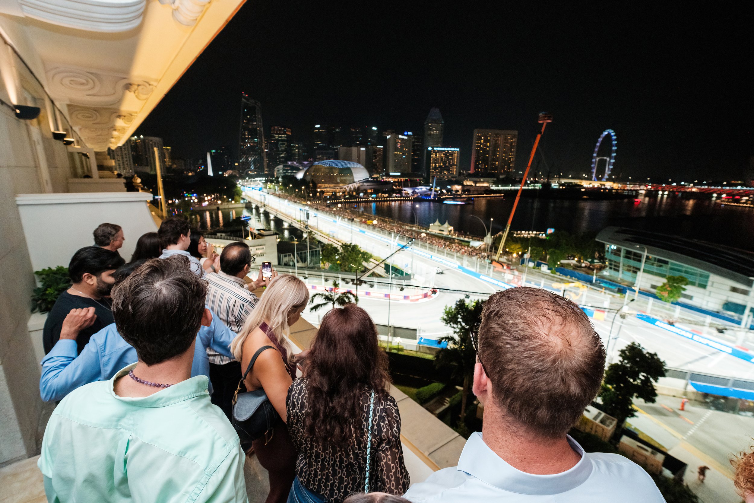 Best-in-class views of the world's only F1 night race