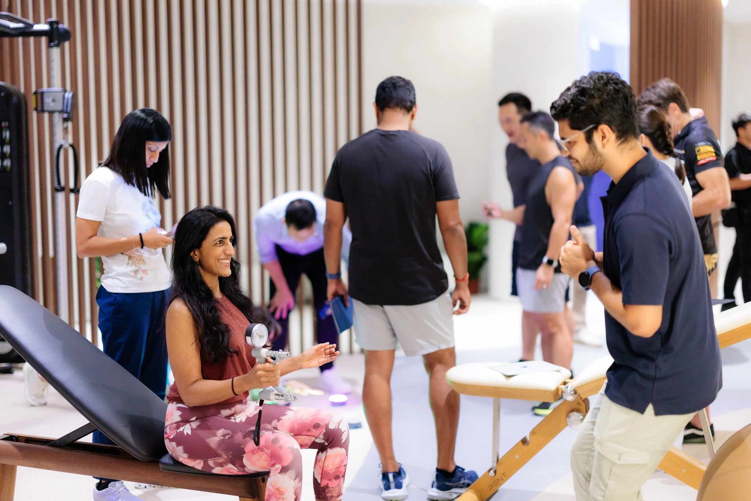 Grip strength assessments with results benchmarked against F1 driver performance