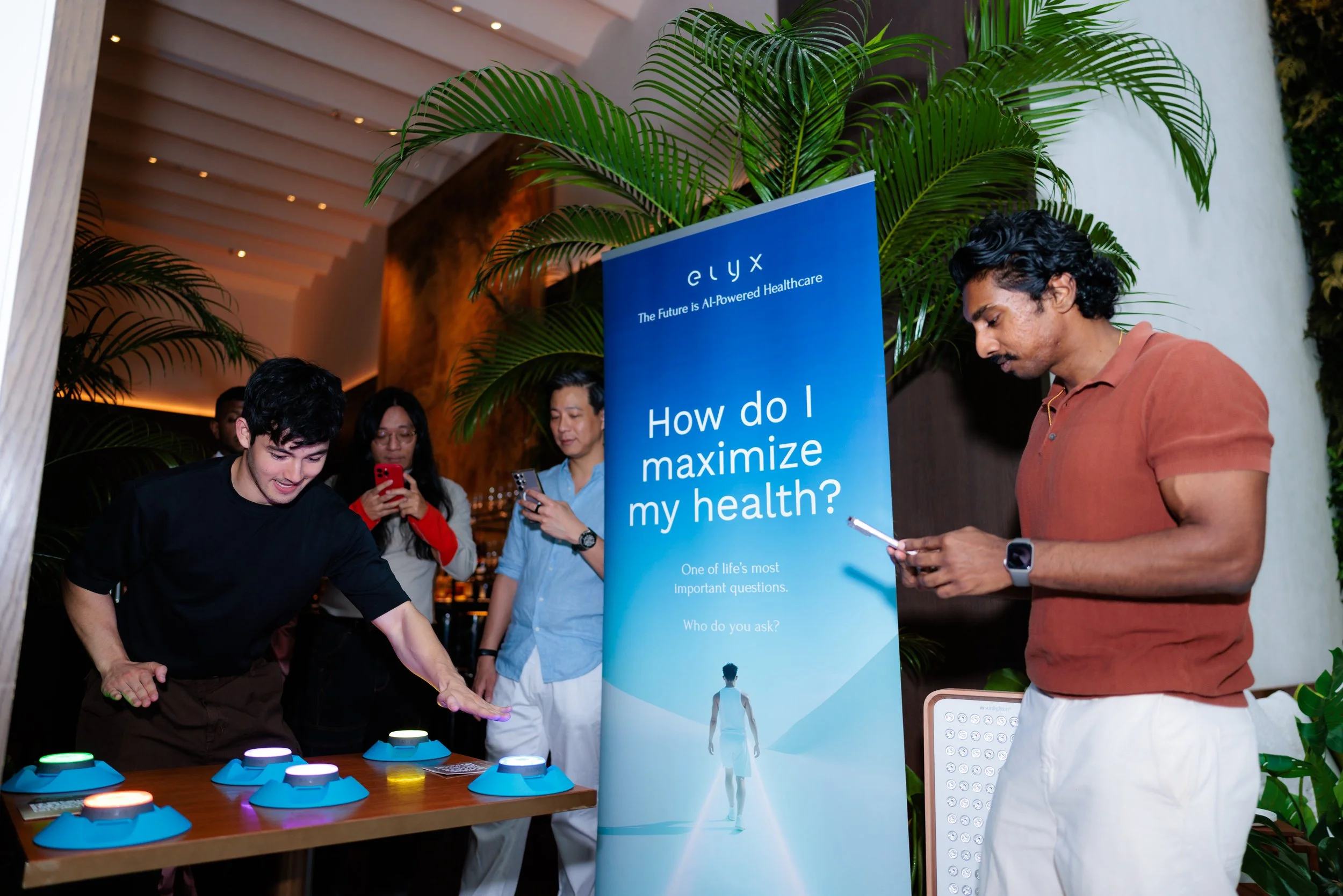 The leaderboard fueled friendly competition as guests attempted to top the fastest scores