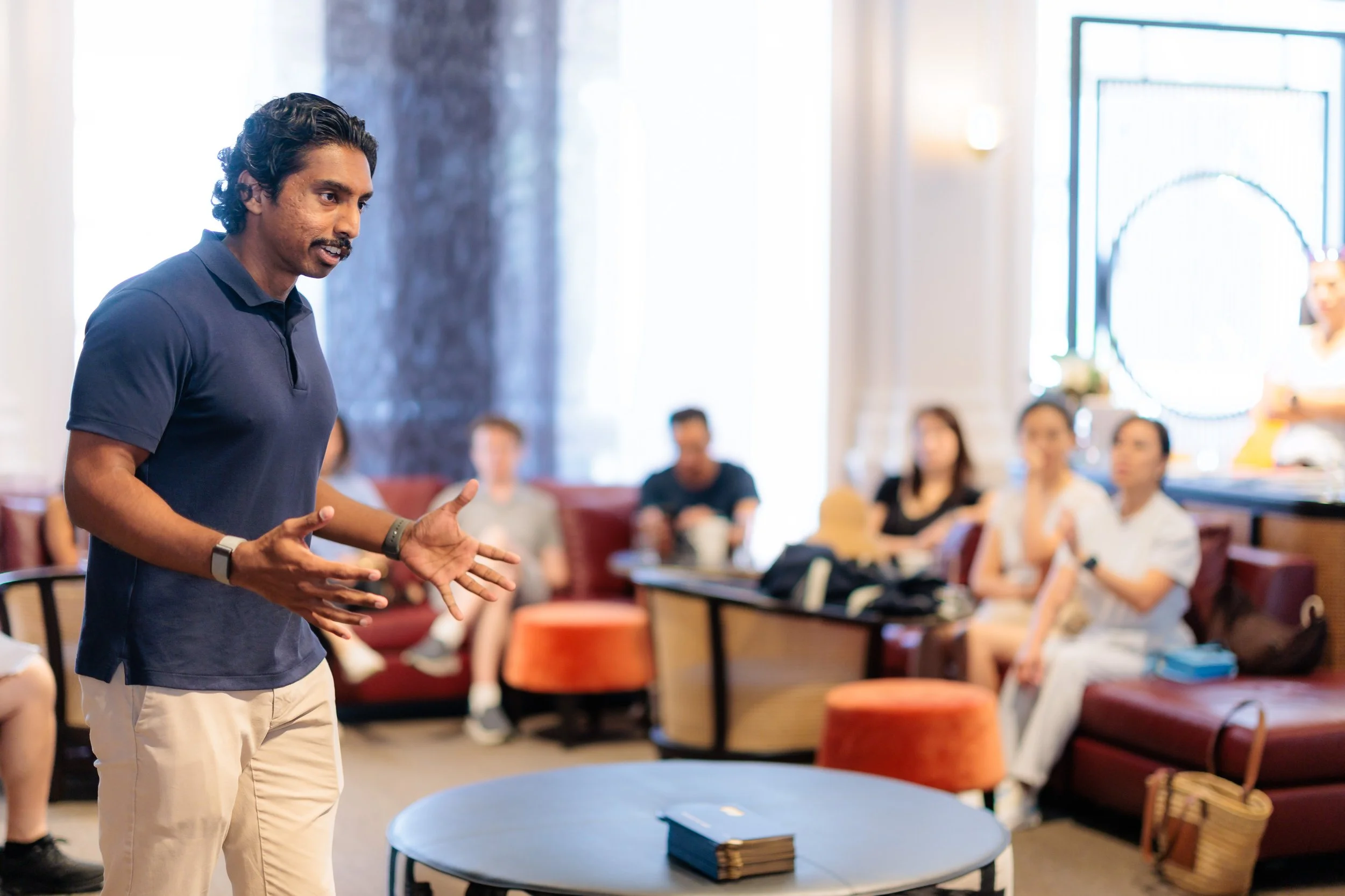 Wellness Director Arun Jayaraj introducing the metrics that define elite F1 performance 