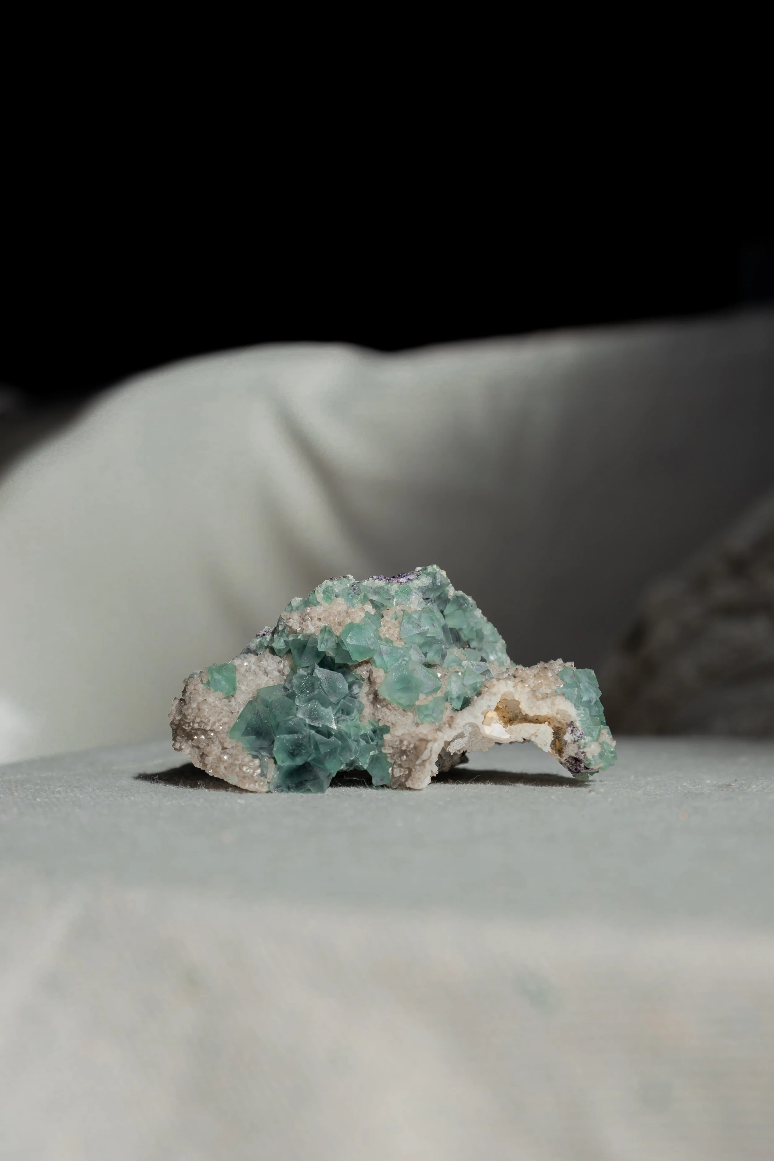 Octahedral Fluorite, Inner Mongolia