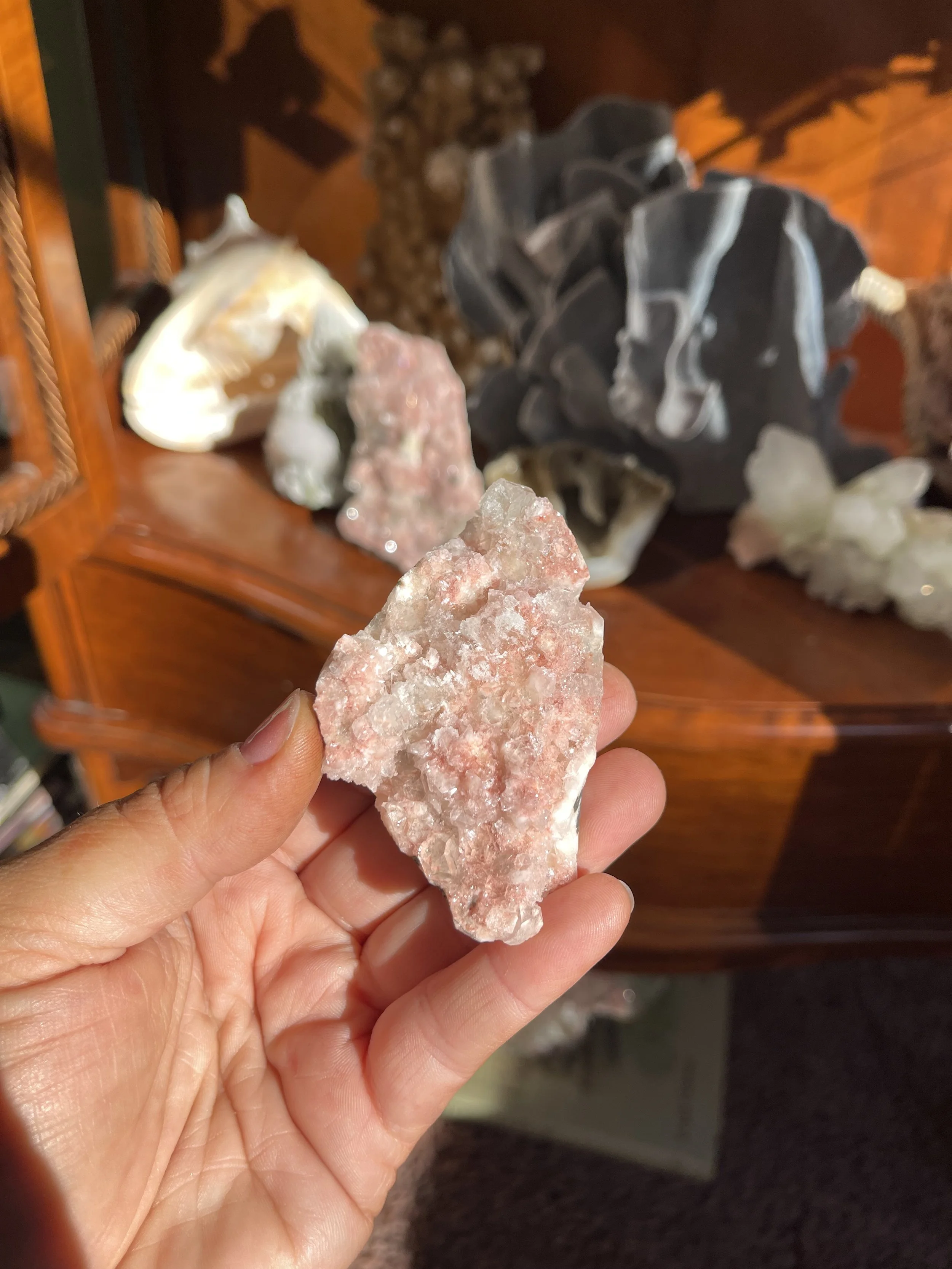Flower moon rocks, India