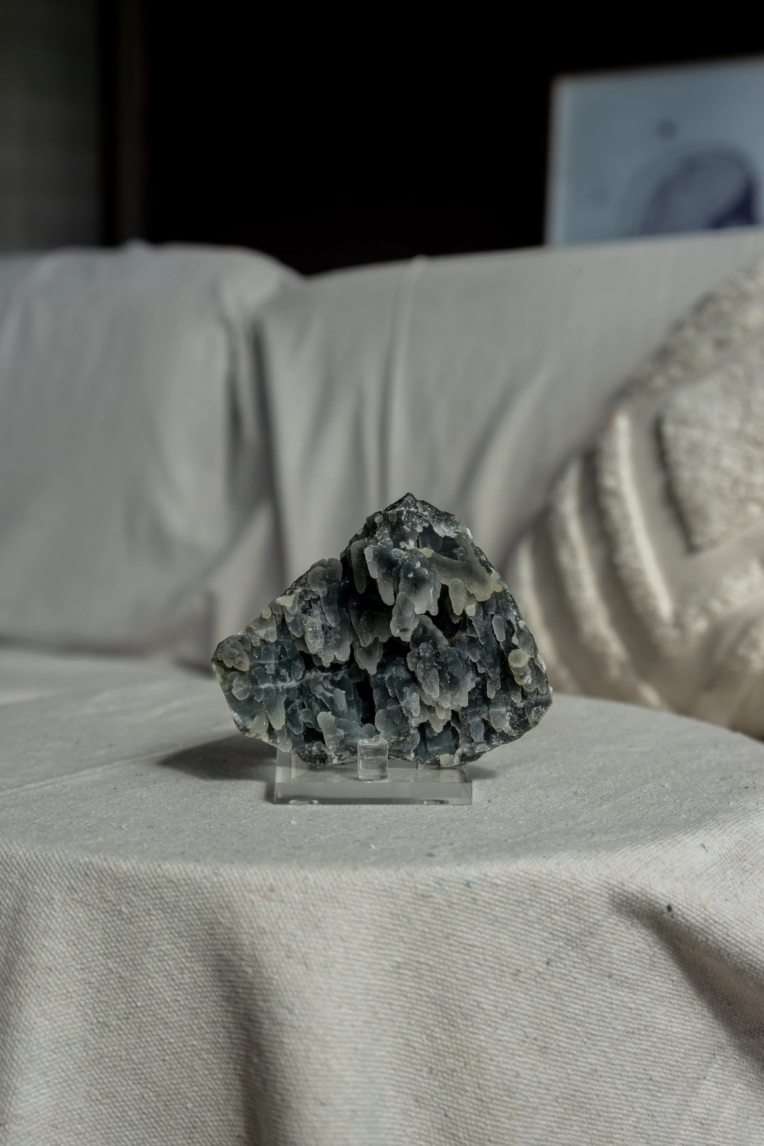 Black Chalcedony, India