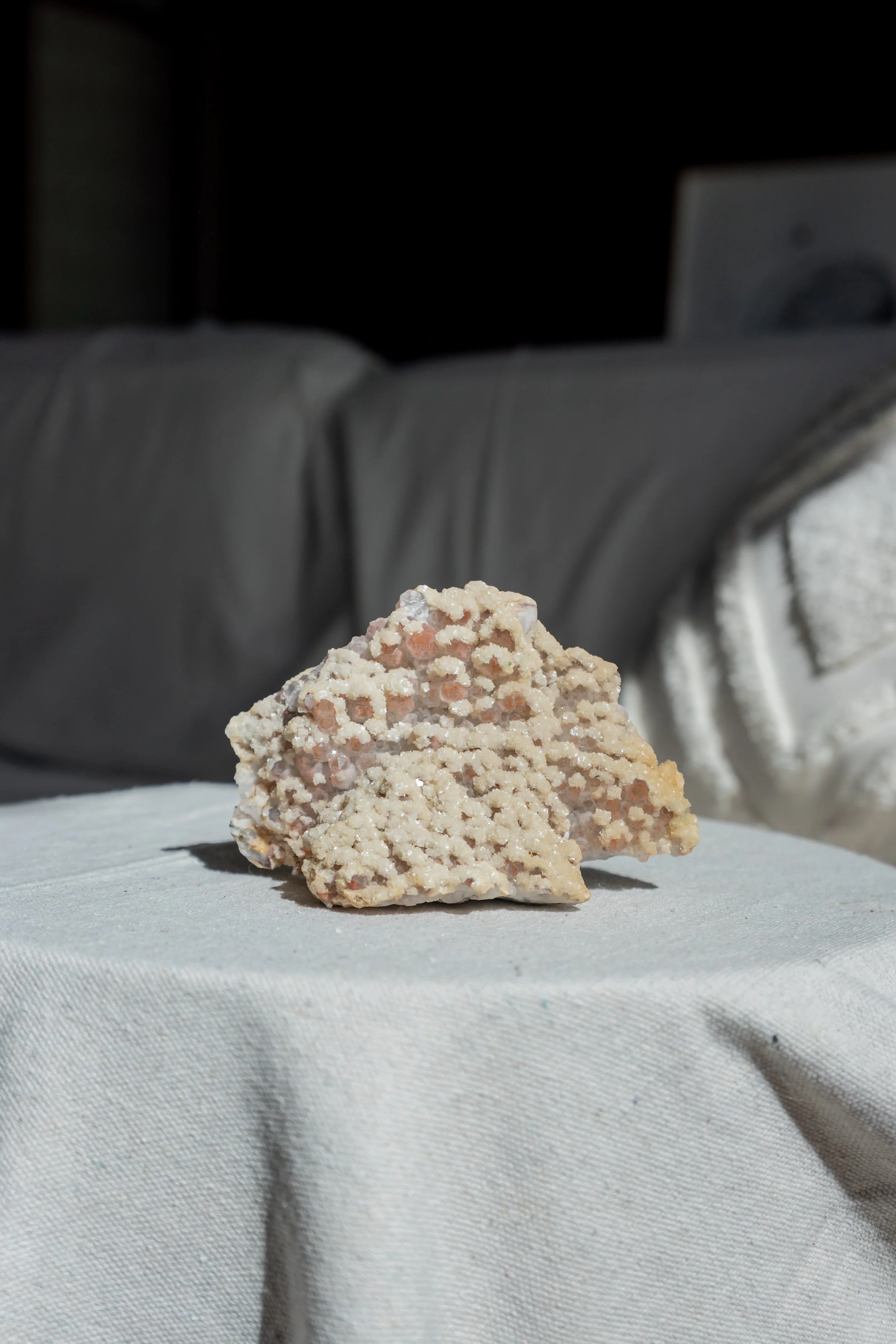 Strawberry Quartz and Dolomite (Crazy UV)