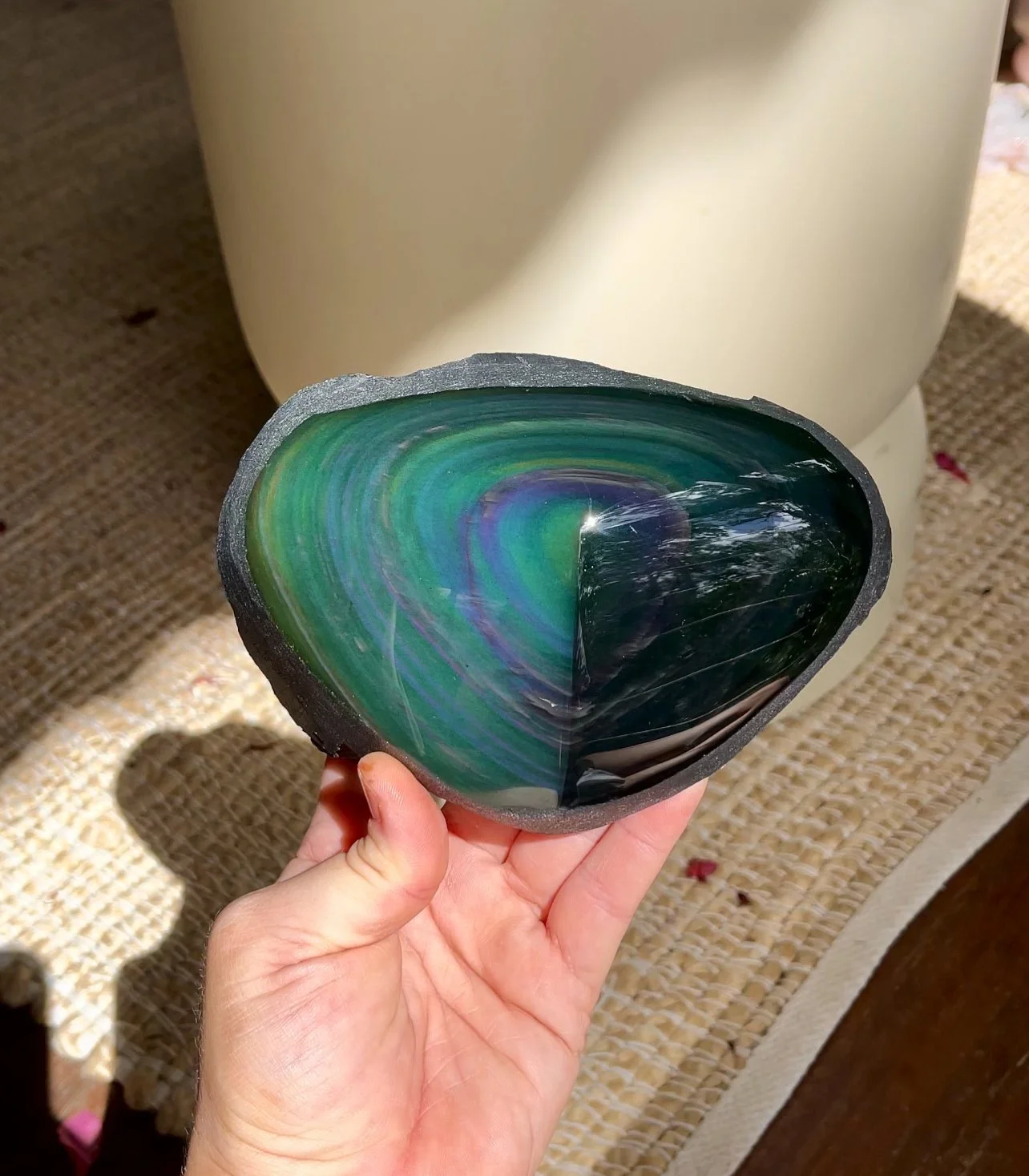 Rainbow Obsidian, Madagascar