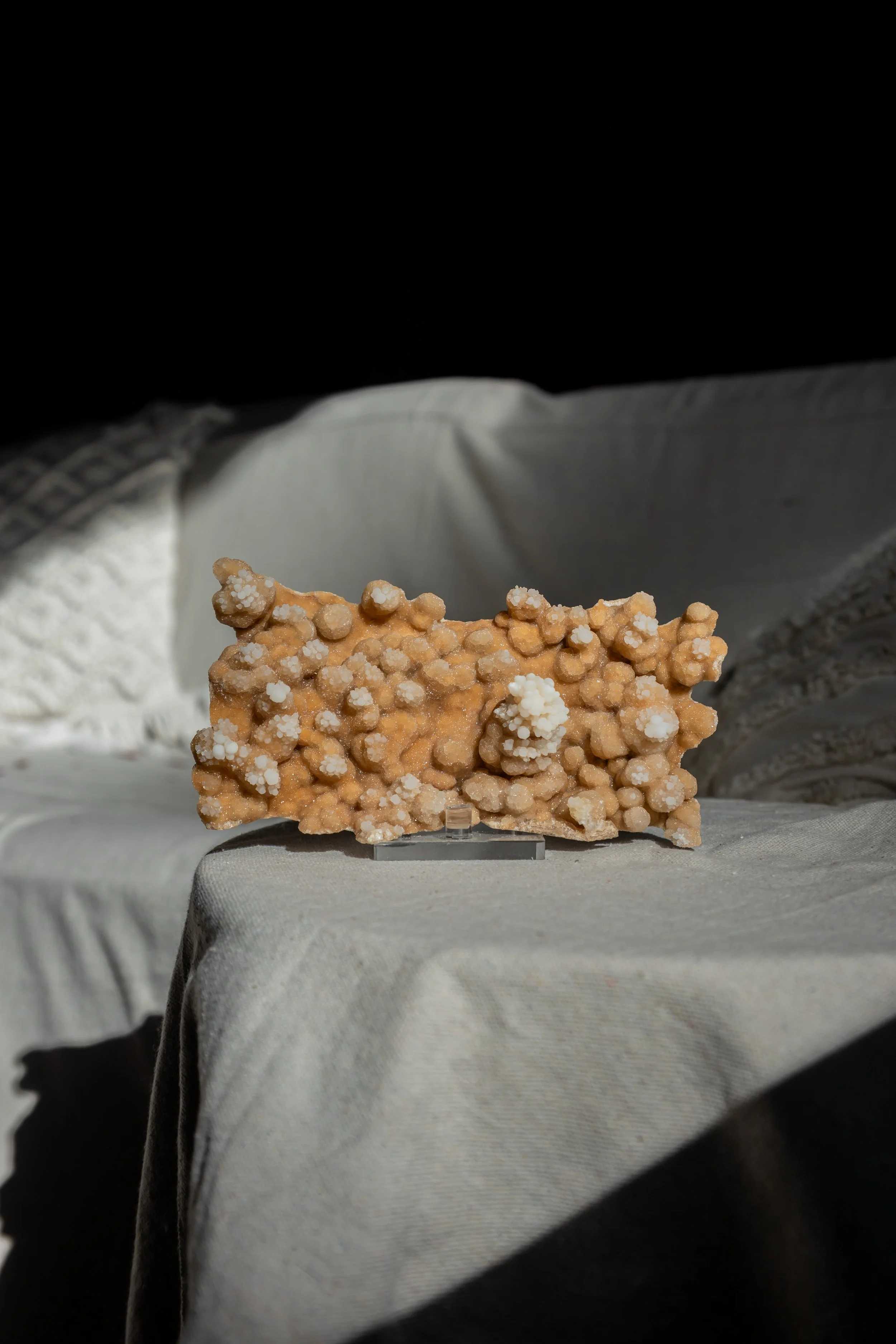 Phosphorescent Calcite Stalactite, Yunnan