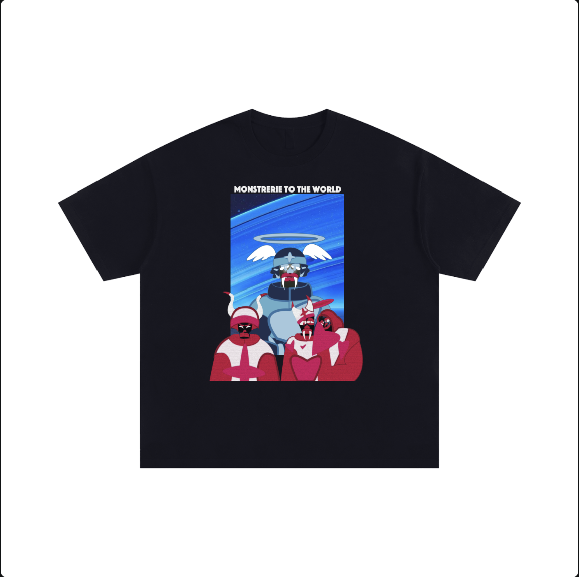 T-SHIRT MONSTRERIE TO THE WORLD