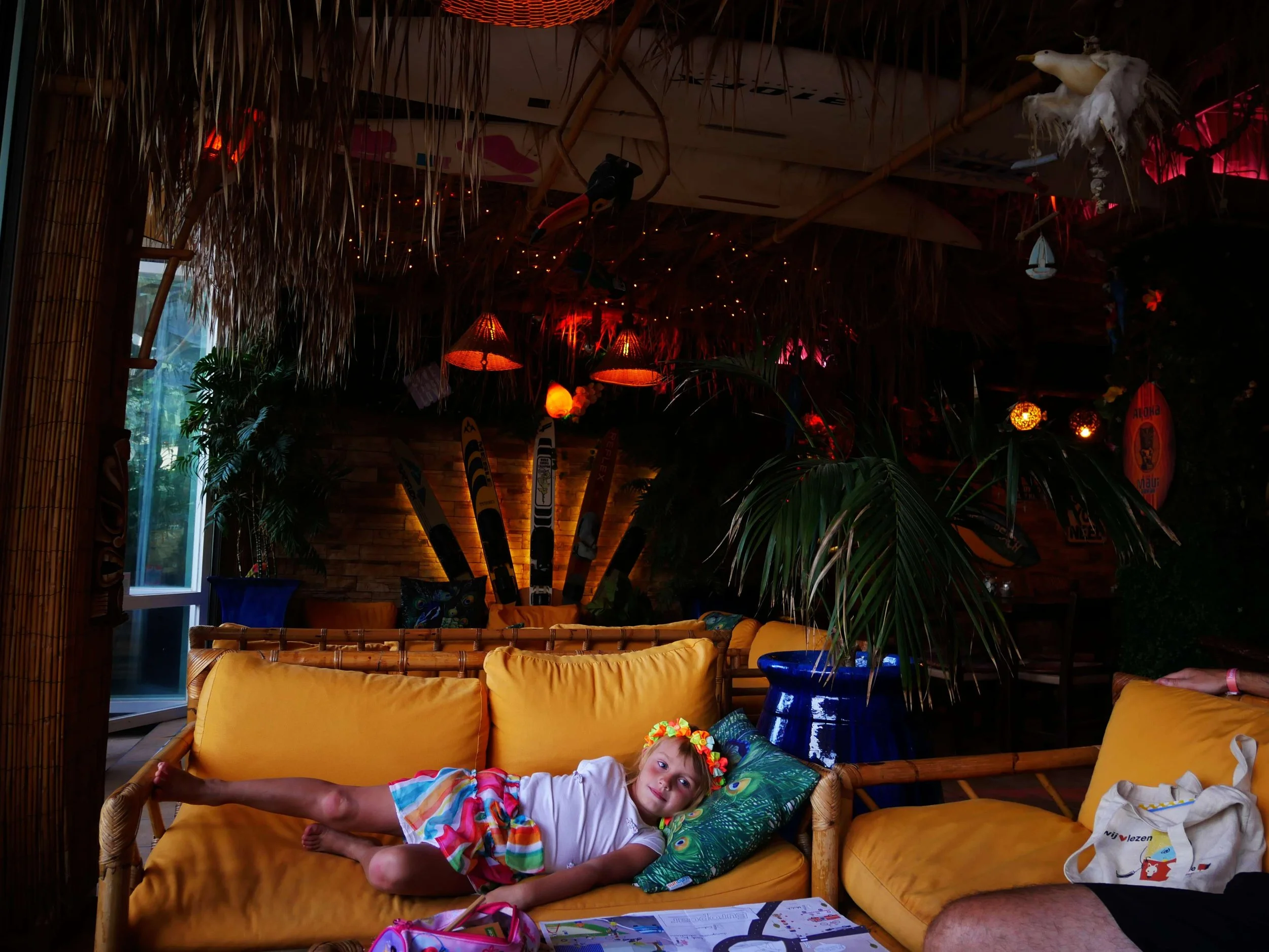 Strandbar met zicht op zee, Ibiza