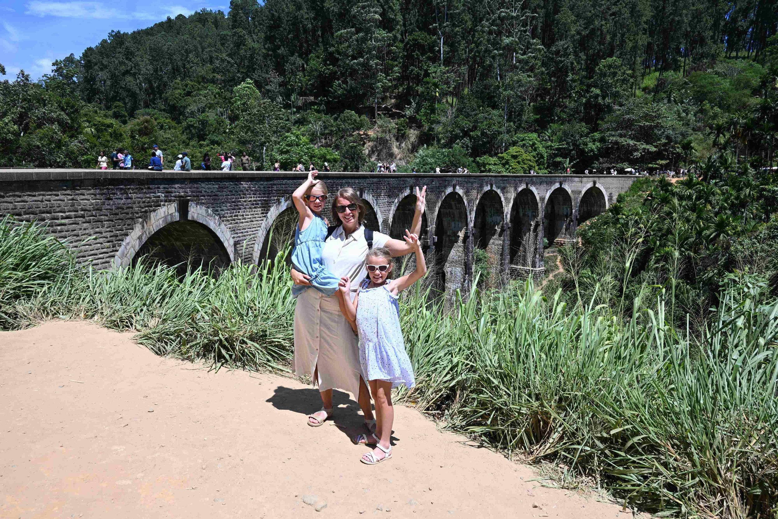 De Nine Arch Bridge, een iconische spoorwegbrug bij Ella, Sri Lanka