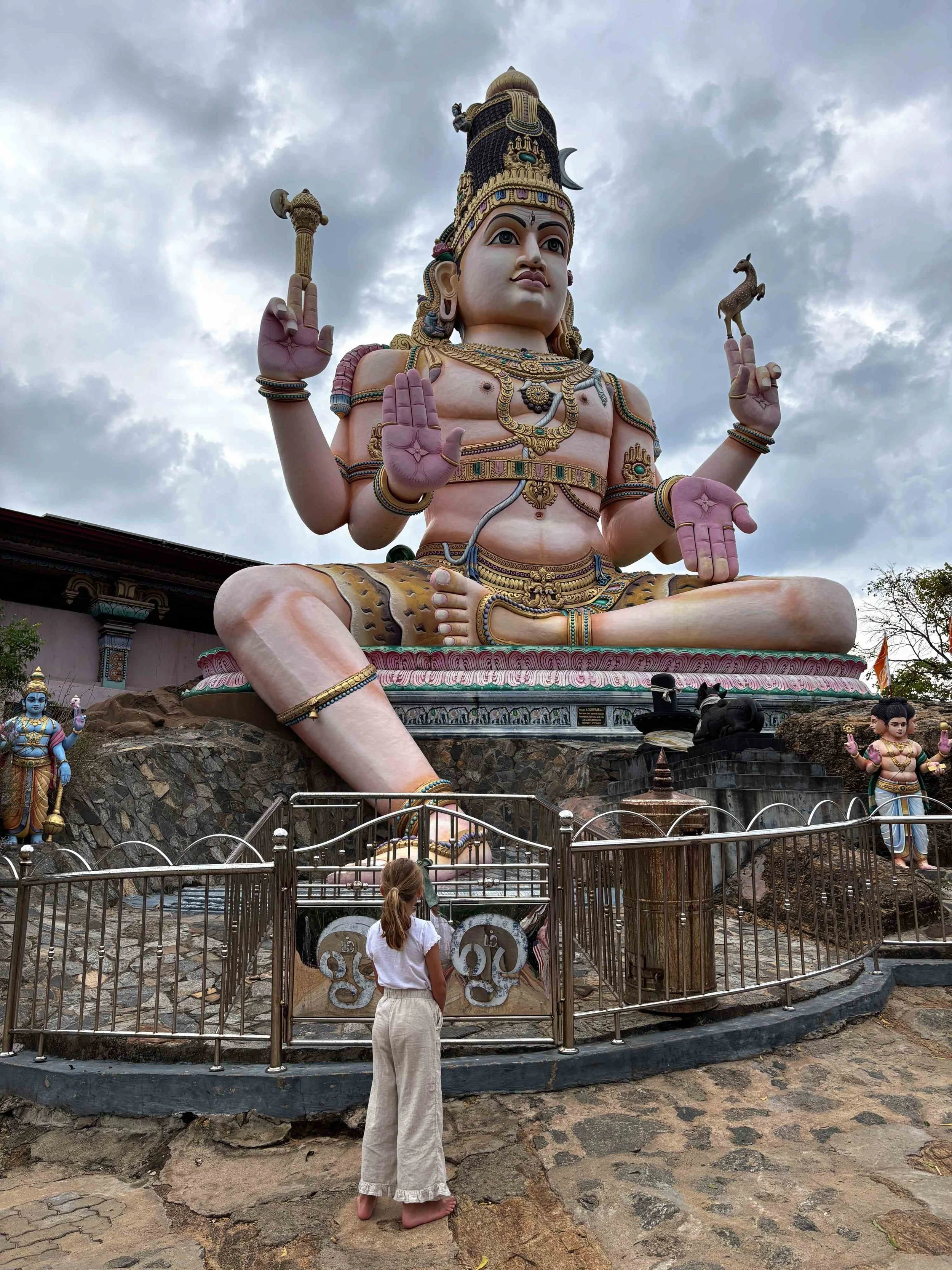 Boeddhistische tempel nabij Nilaveli, Sri Lanka