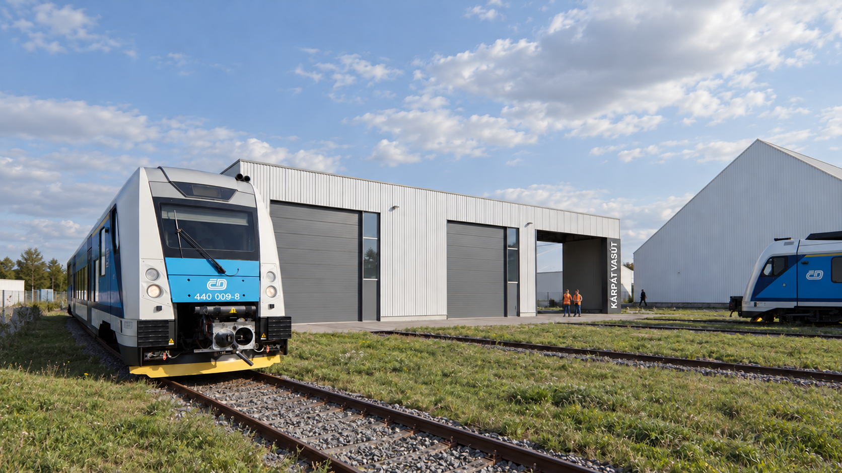 Rolling stock maintenance facility