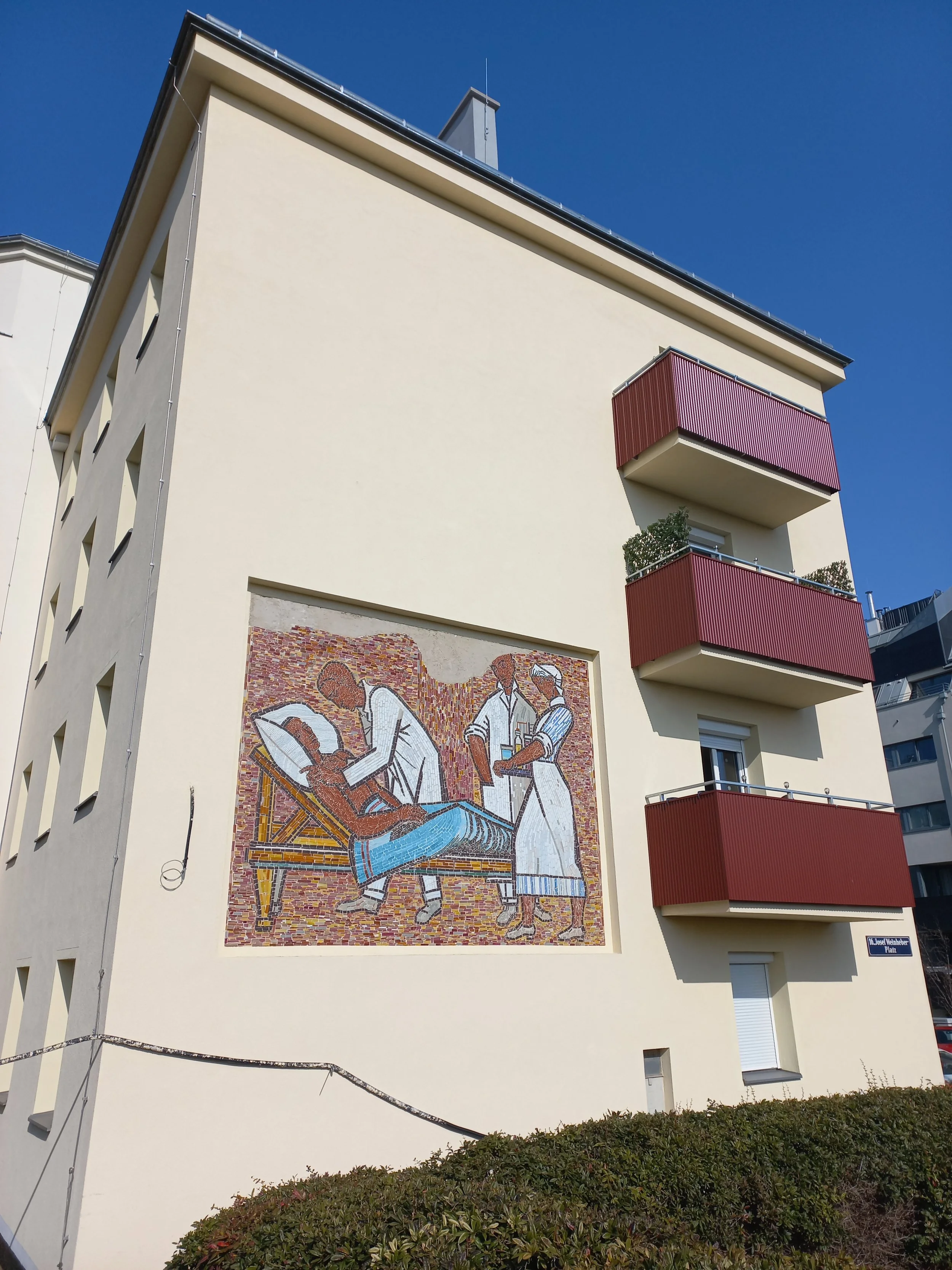 Spaziergang: Gemeindebaukunst im 15. und 16. Bezirk