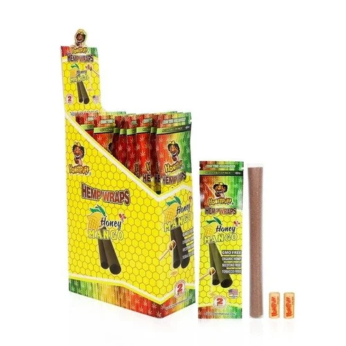 Honeypuff Hemp Wraps Mango flavour pack