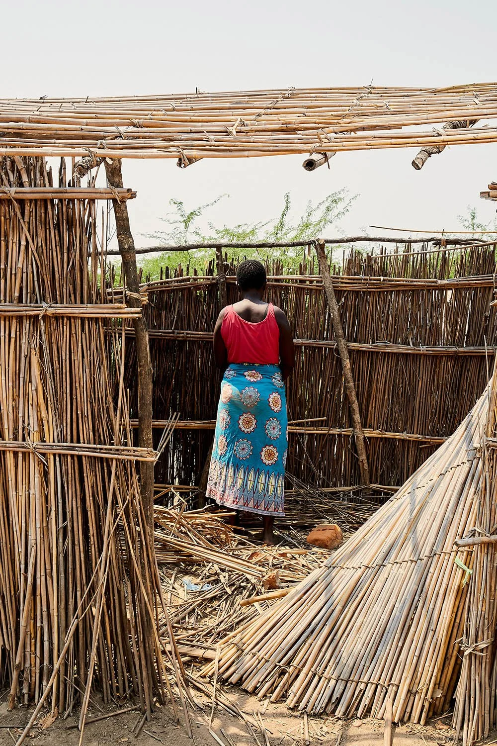 Female Fishtrader, Elephant Marsh, Malawi.