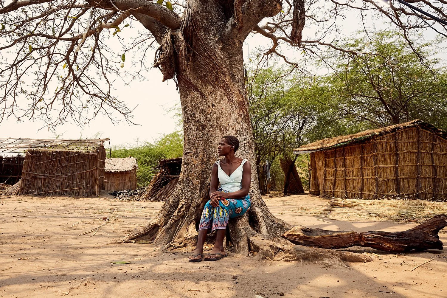 Female Fishtrader, Elephant Marsh, Malawi.
