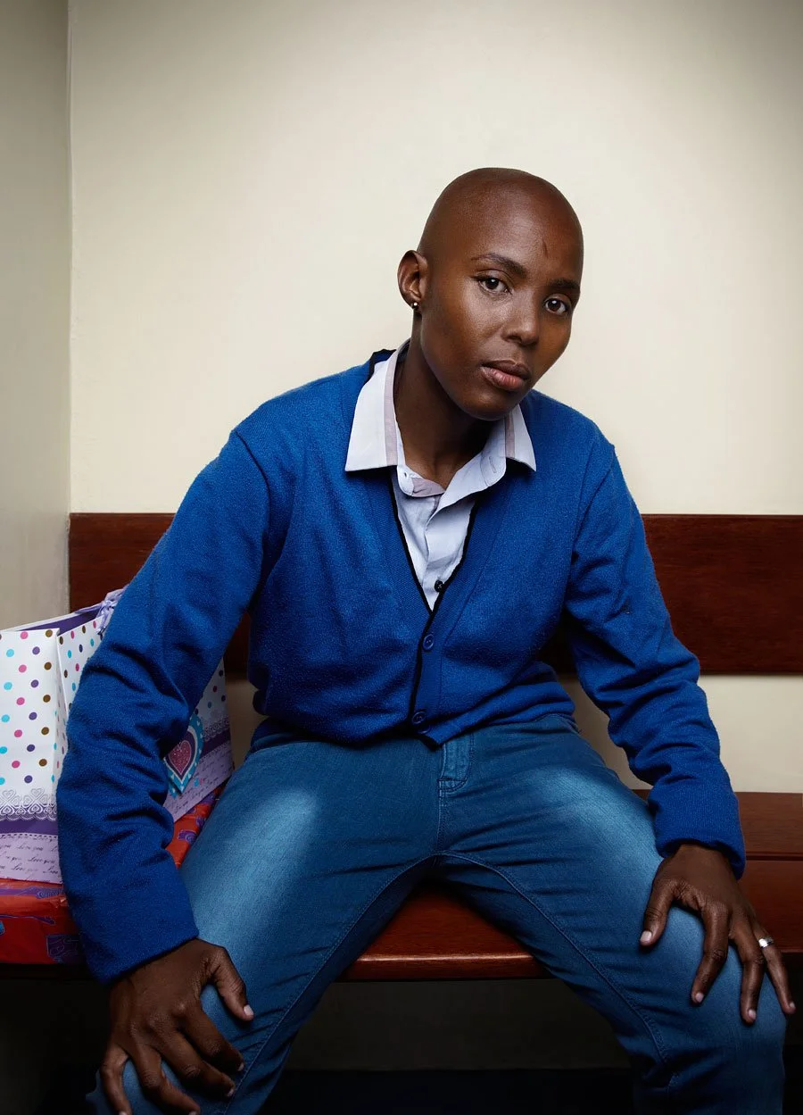 Contestant Nozuko, Miss Lesbian Beauty Pageant, Khayelitsha, 2012.