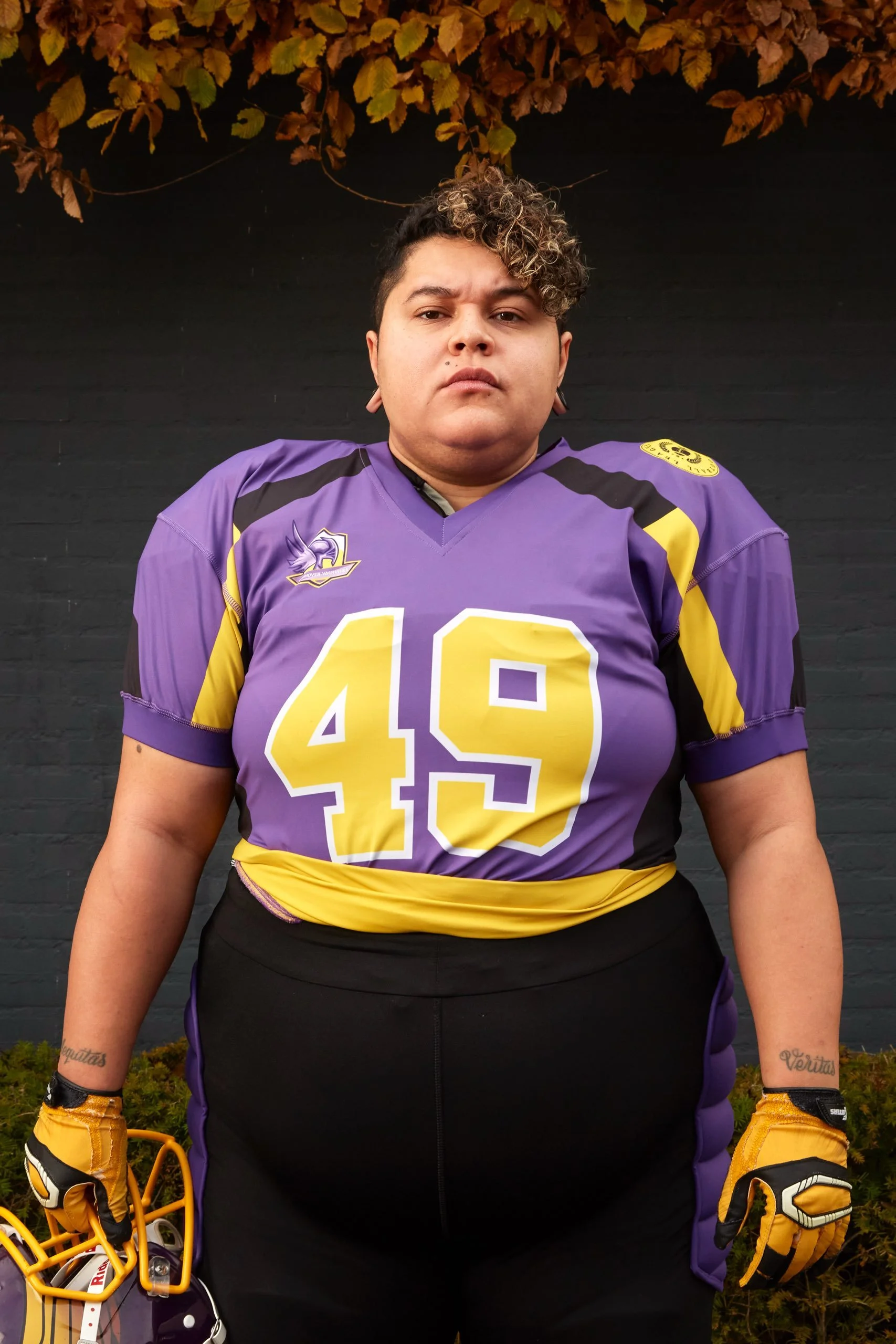 Eindhoven Valkyries AB, running back, Eindhoven, NL, 2021.