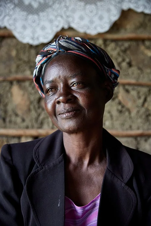 Danar, Table banking meeting at Justine’s house, Nduru beach, Kisumu, Kenya, 2019.