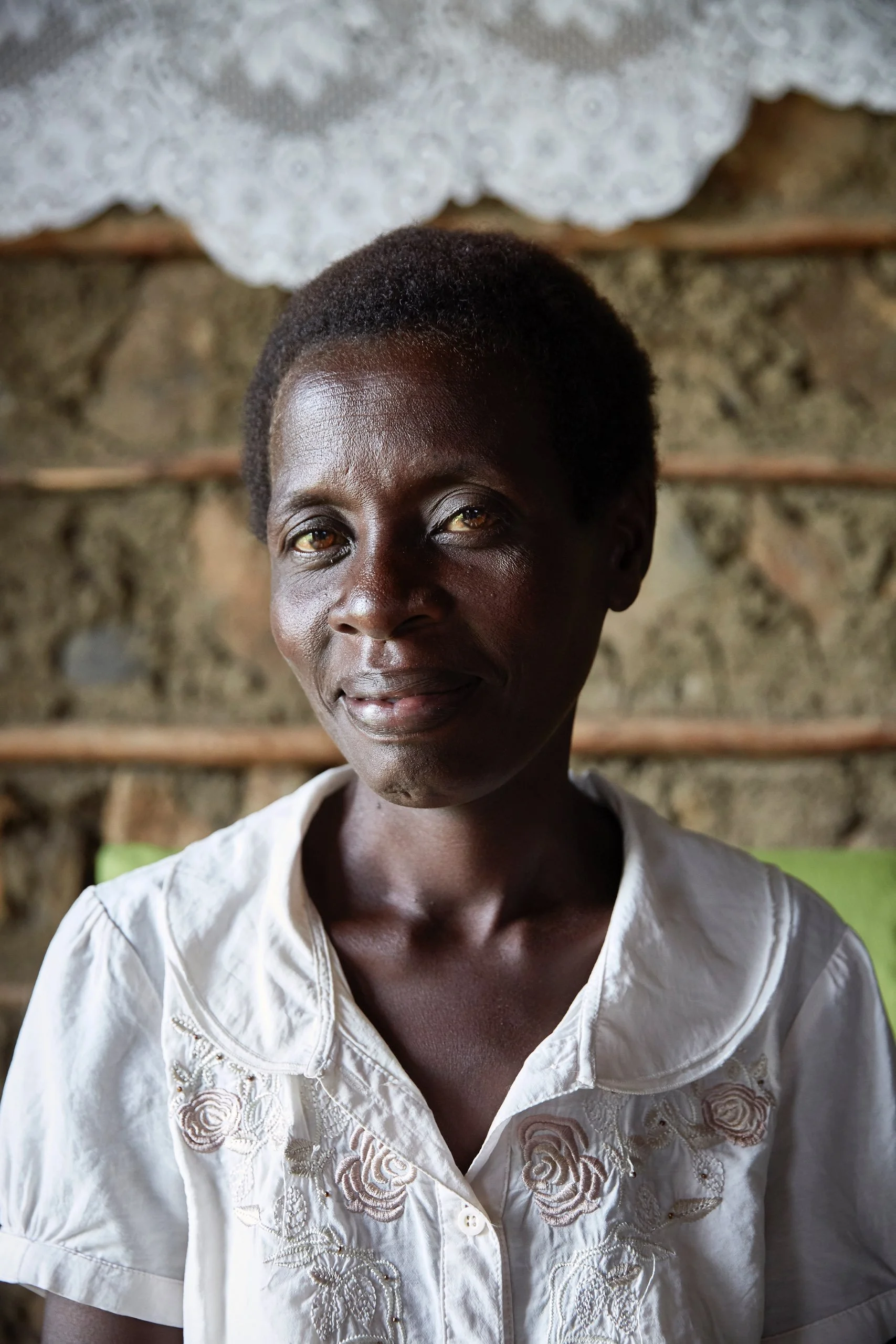 Rose, Table banking meeting at Justine’s house, Nduru beach, Kisumu, Kenya, 2019.