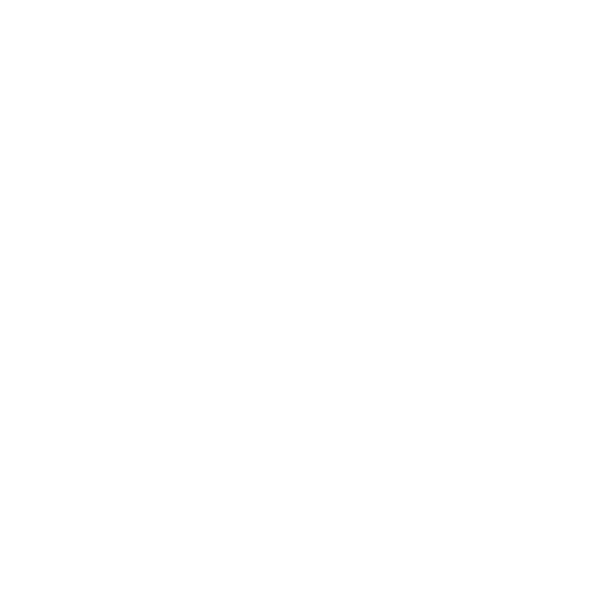 Black background with a white circle and a white play button in the center.