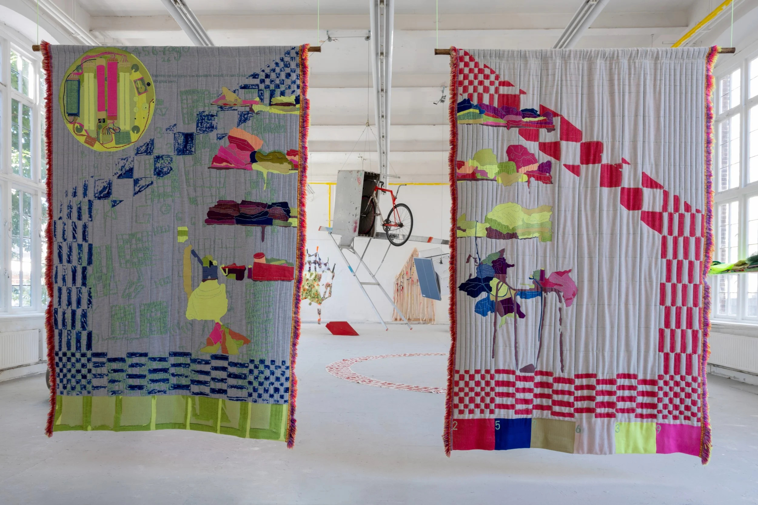 Beeld van eindtentoonstelling