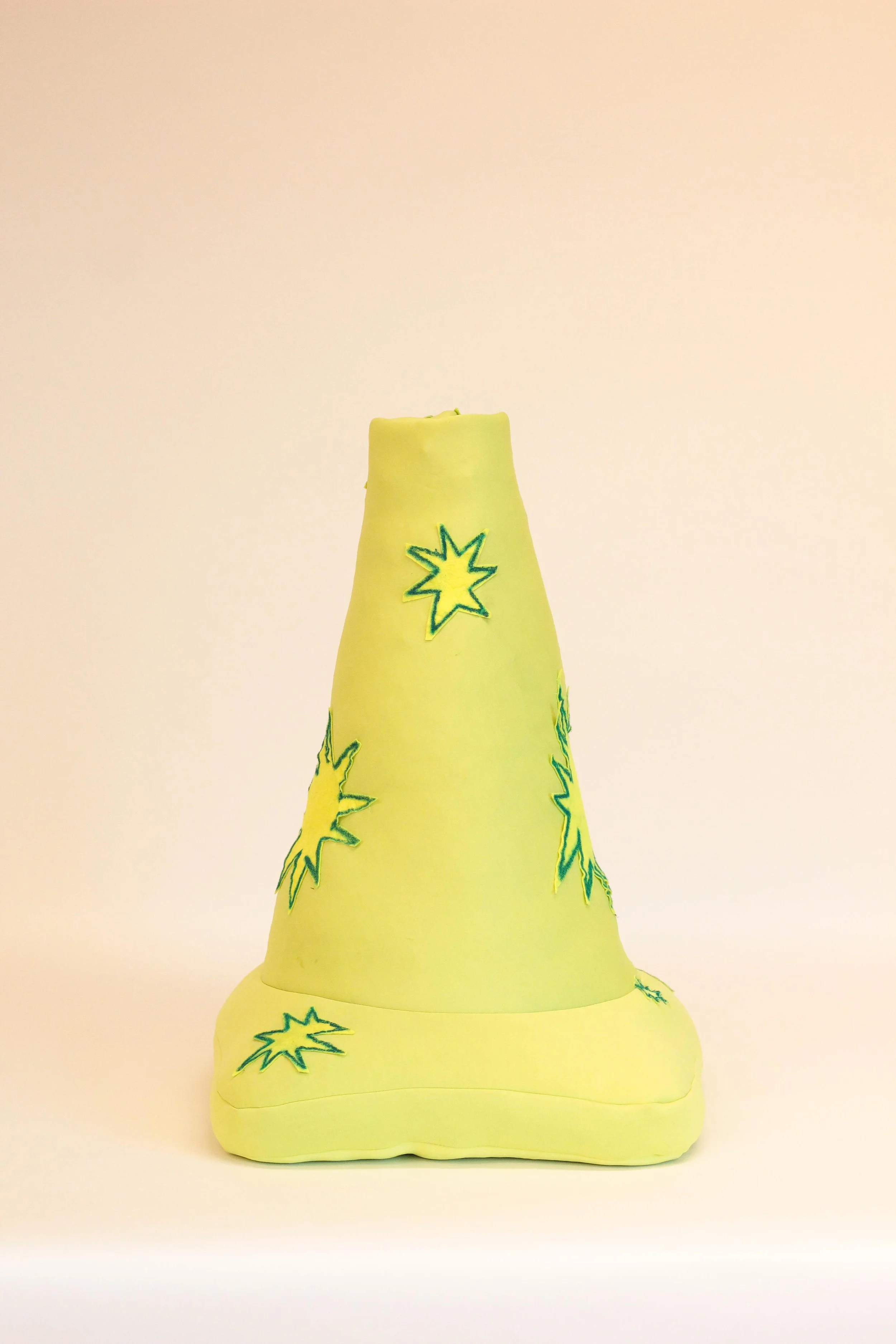 Pilon groen met ster 65 x 40 cm